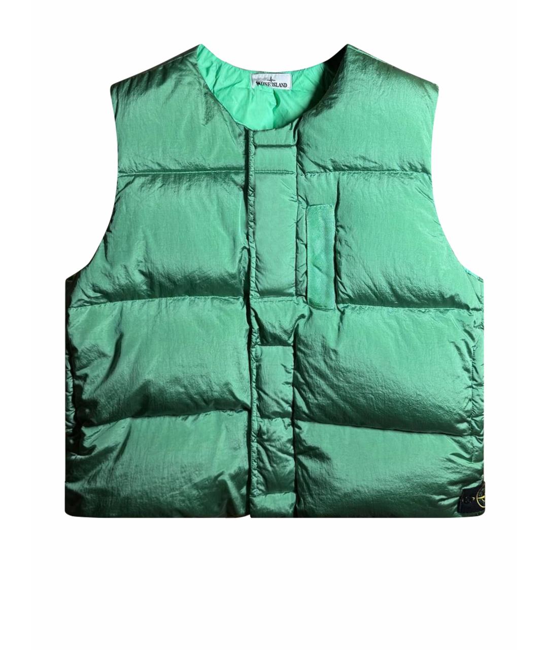 STONE ISLAND Салатовый жилет, фото 1