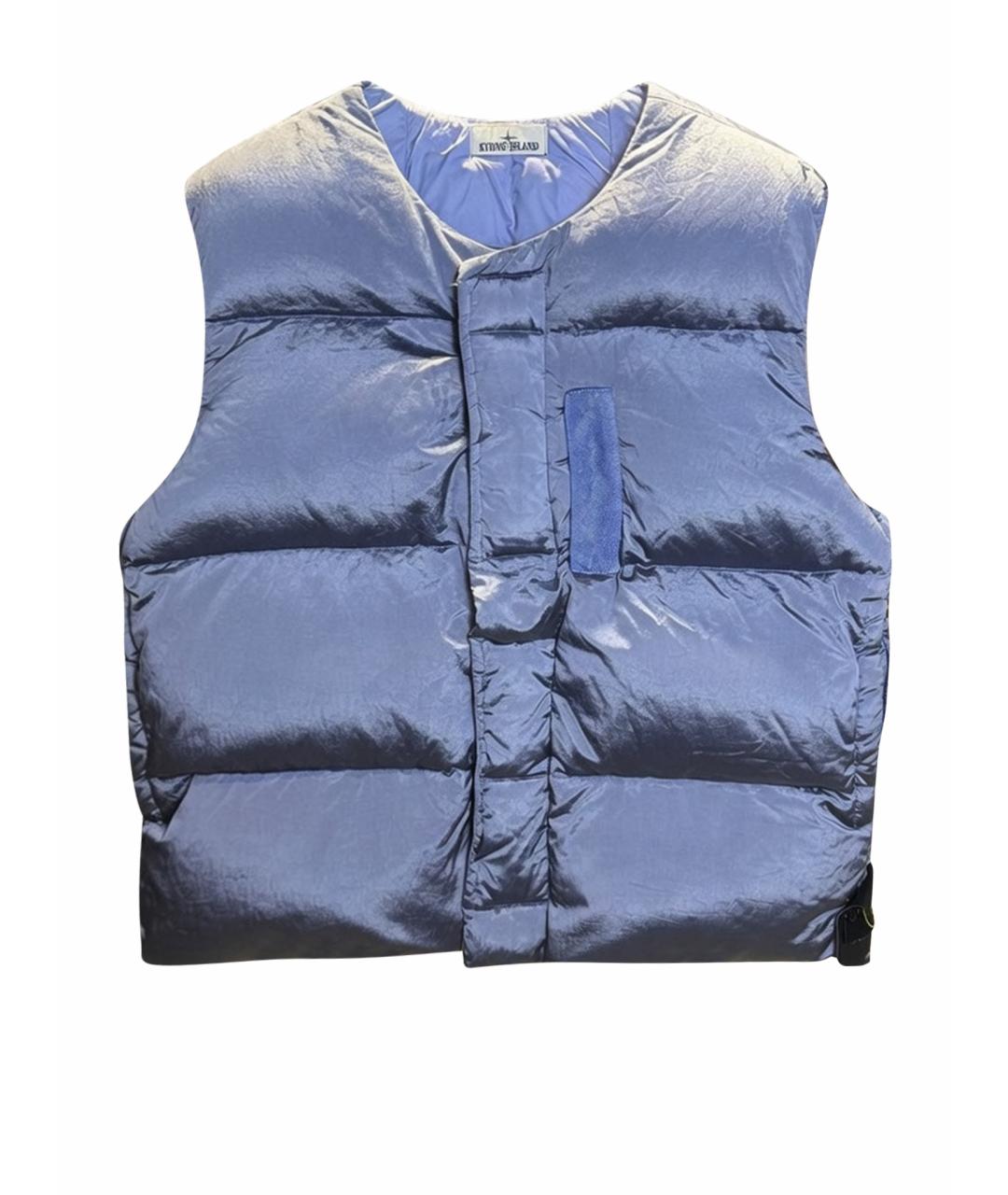 STONE ISLAND Синий жилет, фото 1