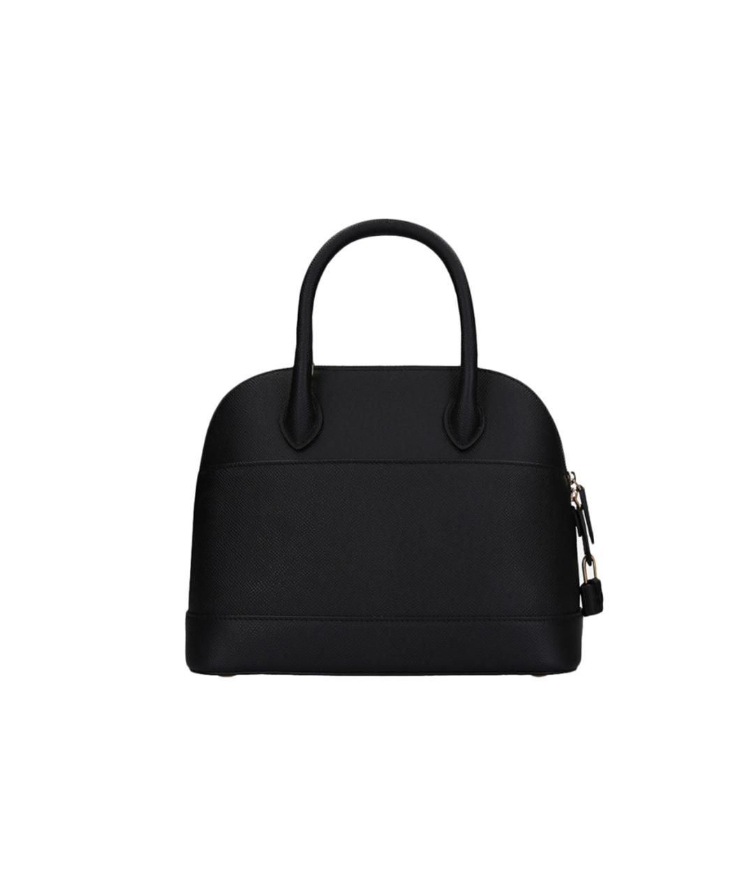 BALENCIAGA Черная кожаная сумка через плечо, фото 5