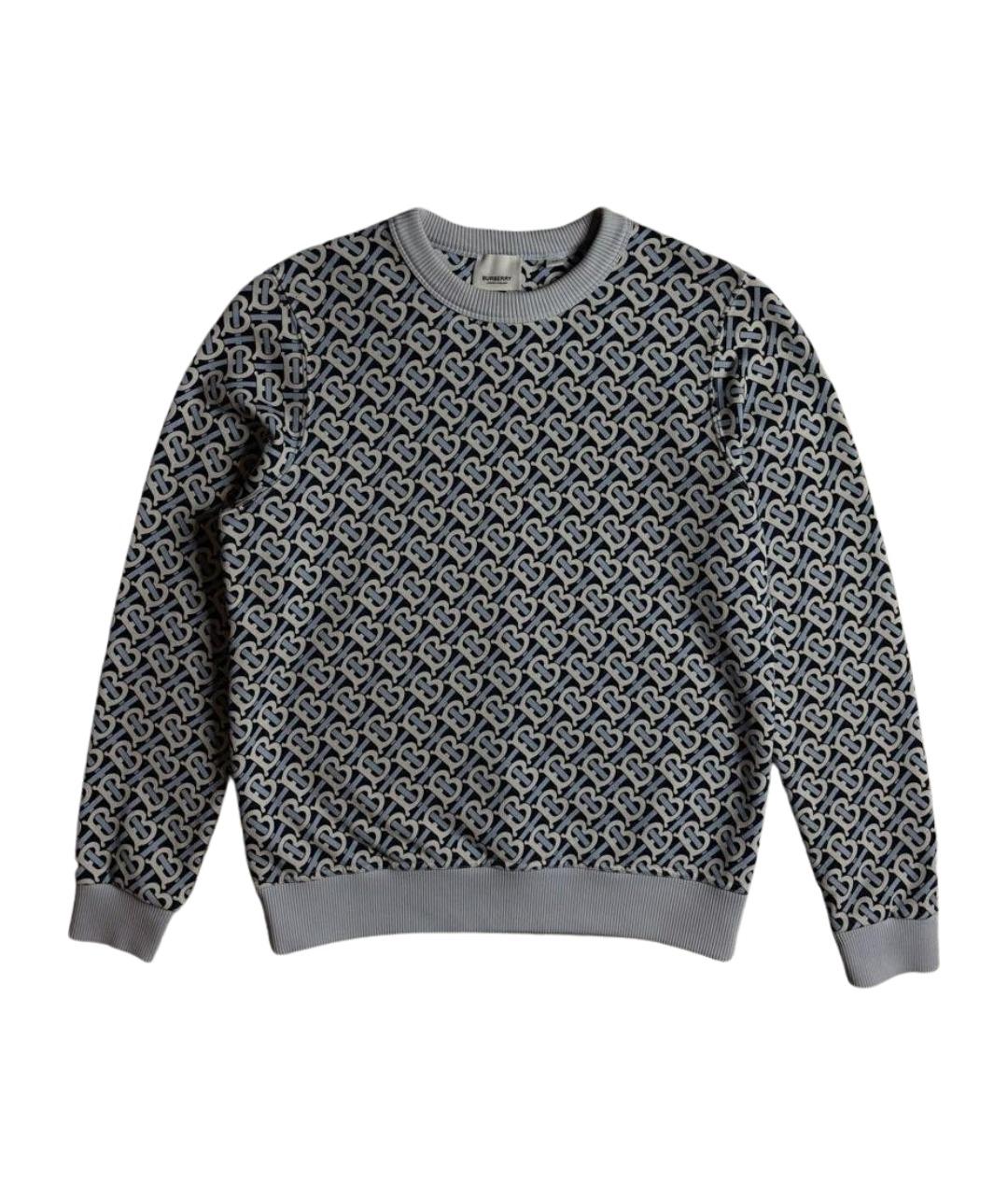 BURBERRY Мульти хлопковый джемпер / свитер, фото 1