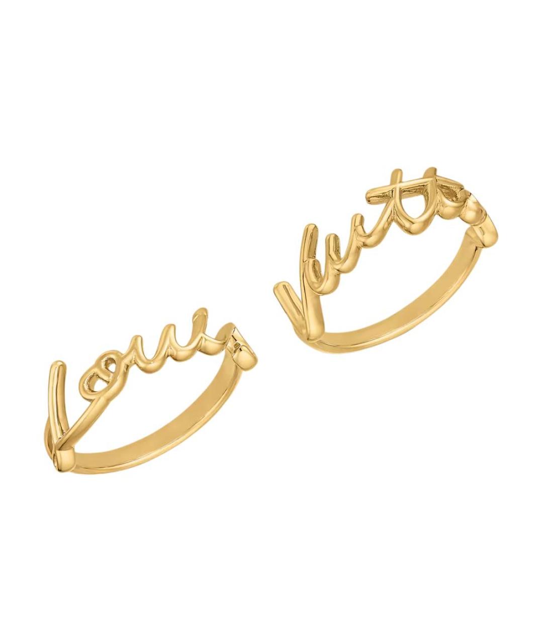 LOUIS VUITTON Золотое кольцо, фото 2