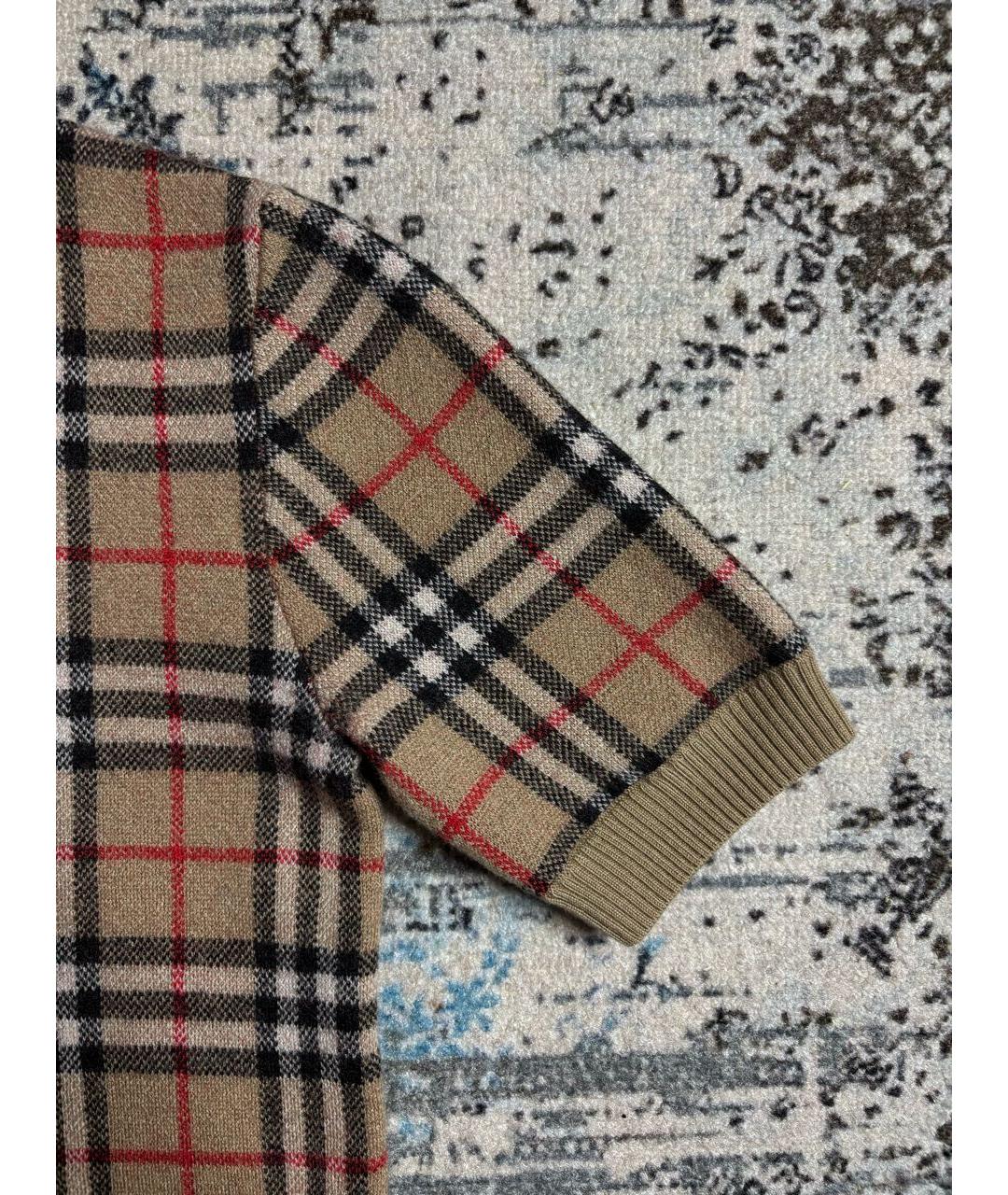 BURBERRY Мульти шерстяная футболка, фото 7