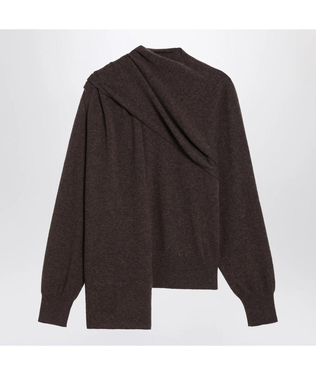 FERRAGAMO Коричневый кашемировый кардиган, фото 2
