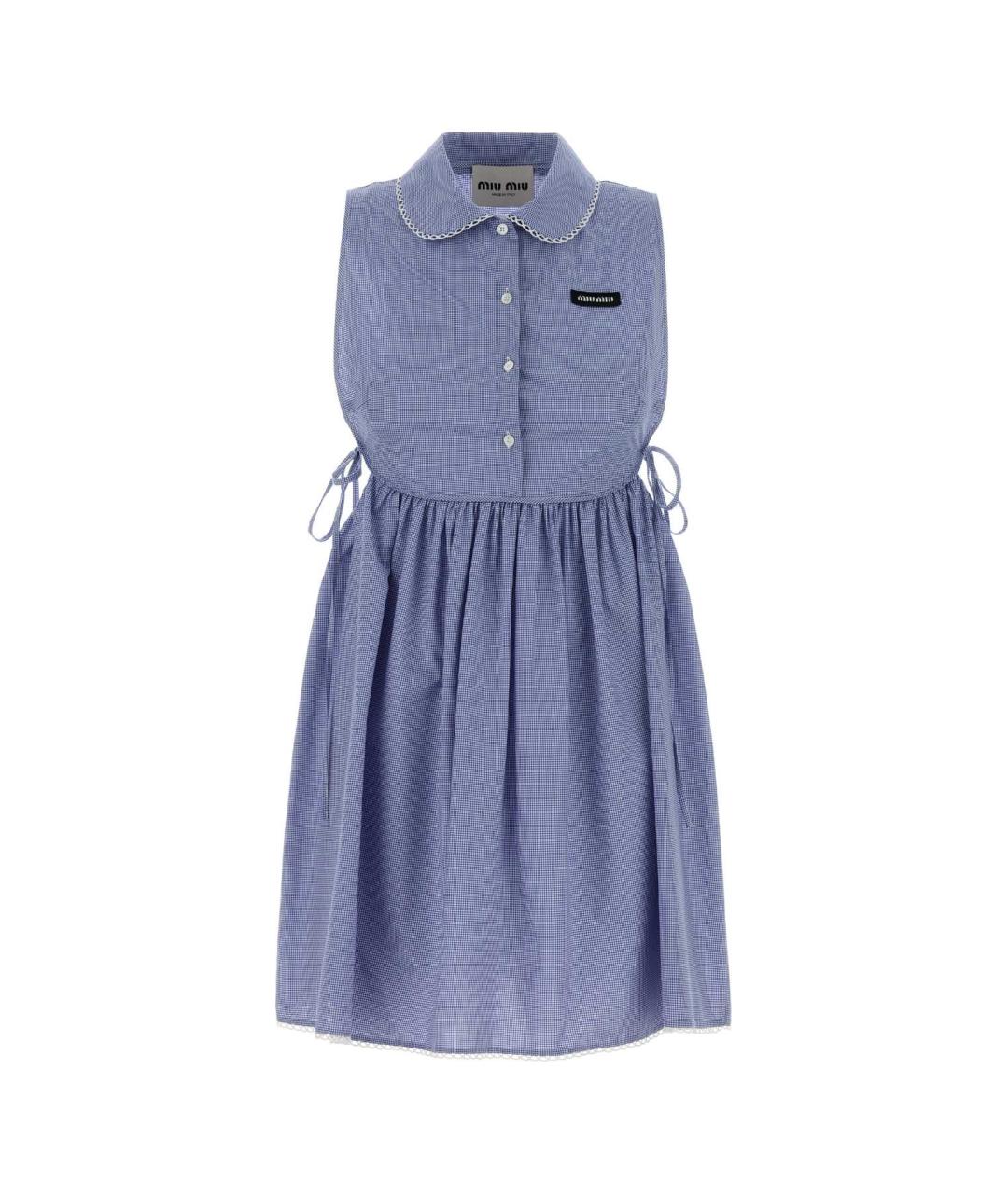 MIU MIU Хлопковое повседневное платье, фото 1