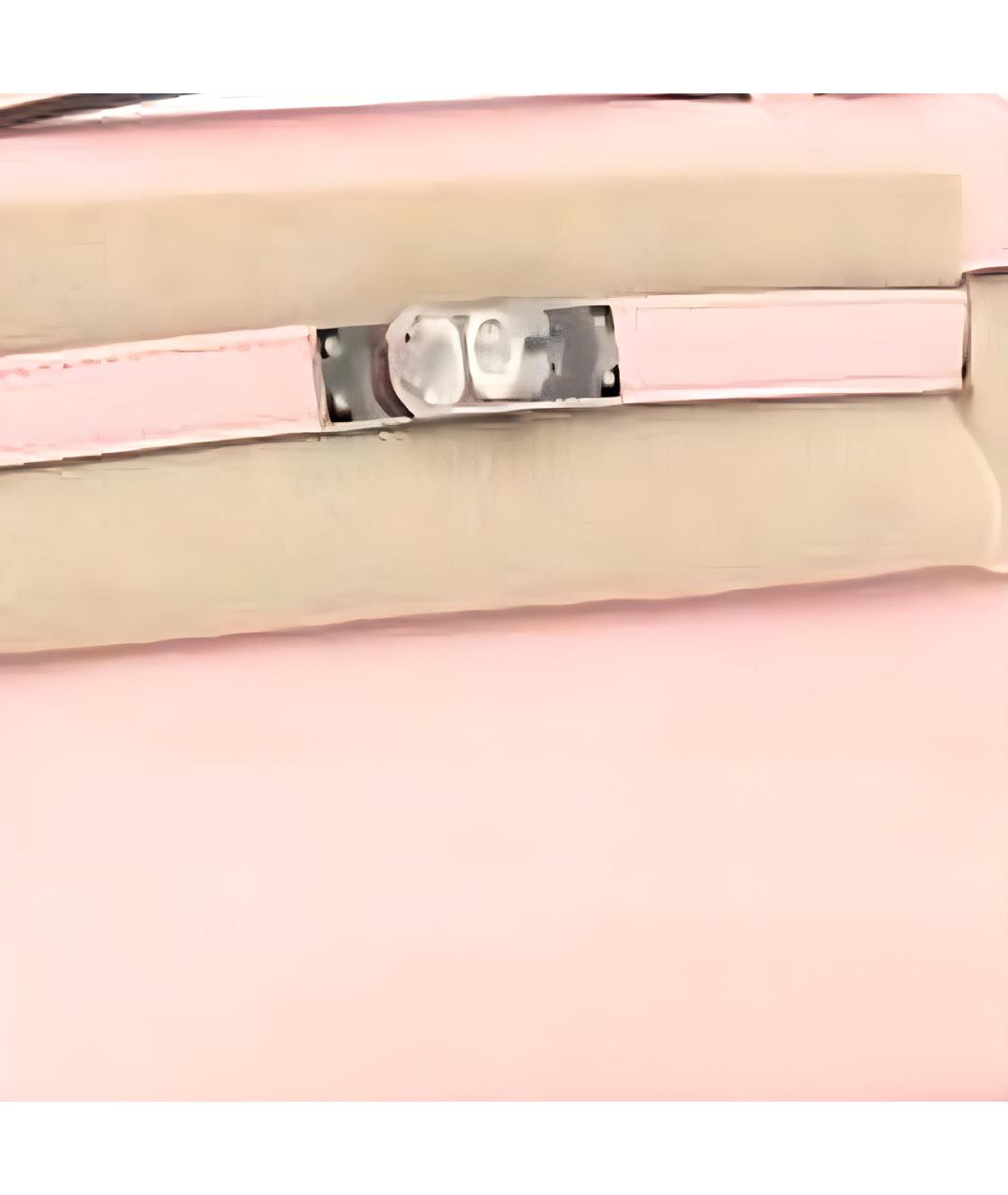 HERMES Розовая сумка через плечо, фото 5