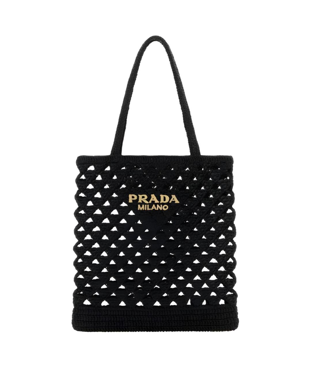 PRADA Черная сумка через плечо, фото 1