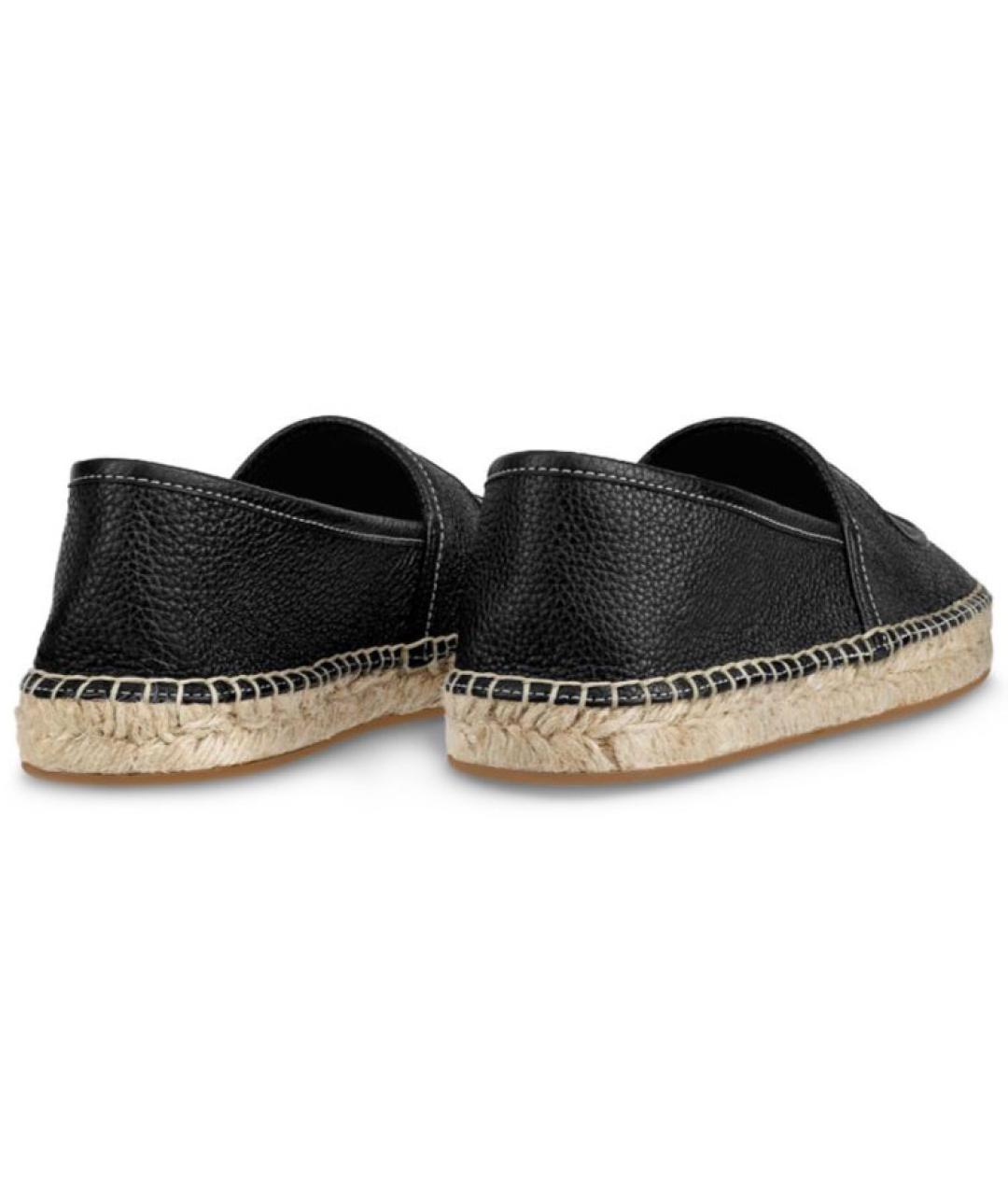 LOUIS VUITTON Черные эспадрильи, фото 4