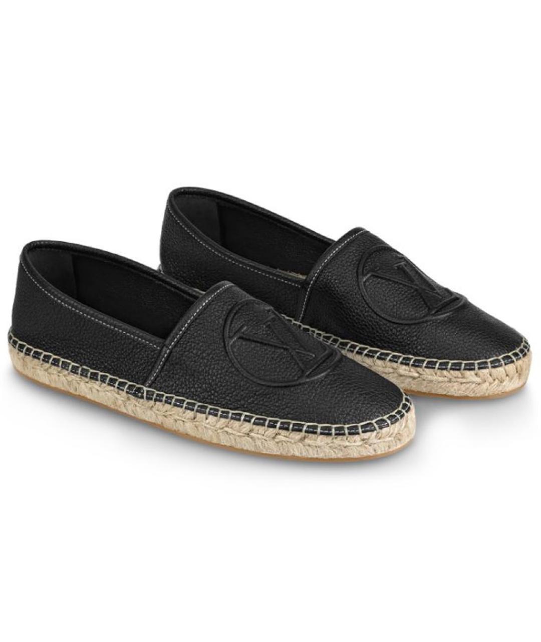 LOUIS VUITTON Черные эспадрильи, фото 3