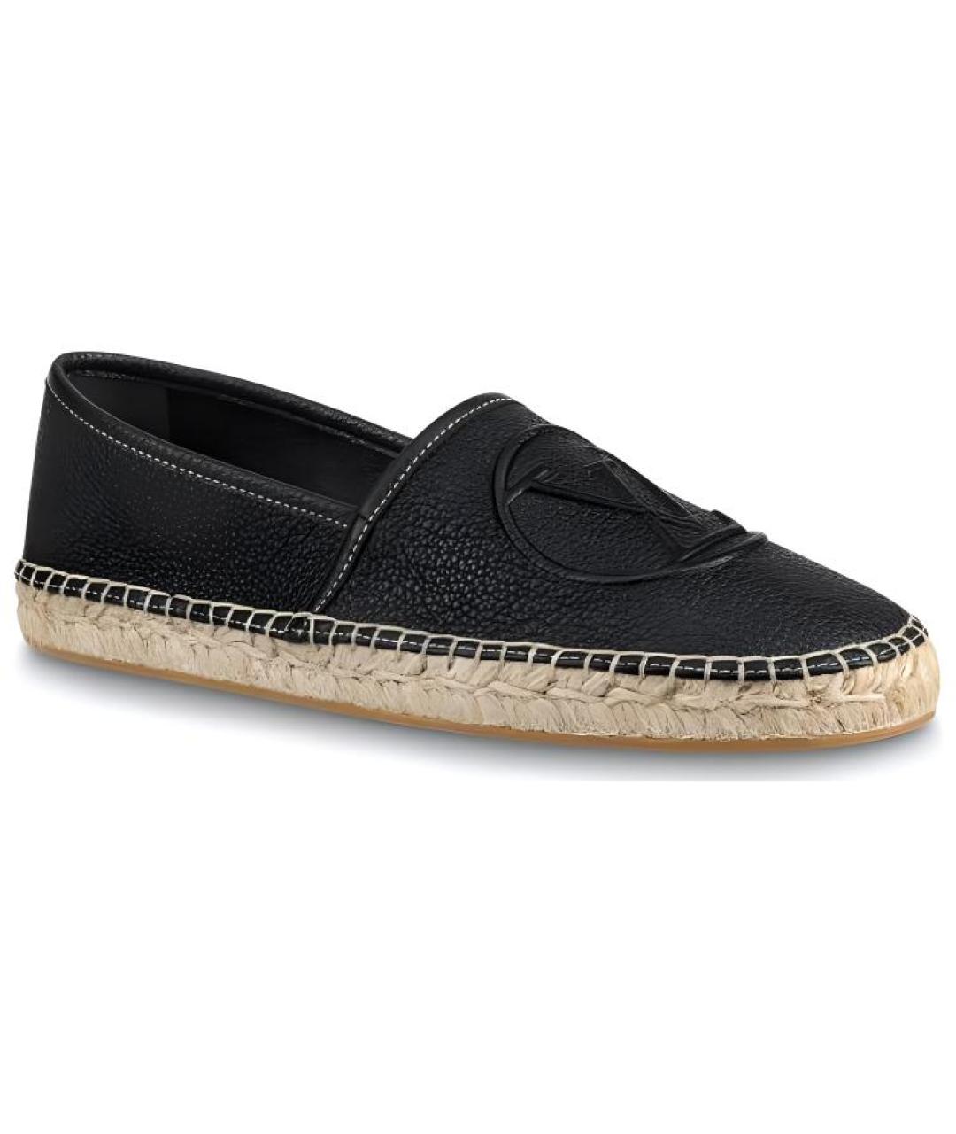 LOUIS VUITTON Черные эспадрильи, фото 1