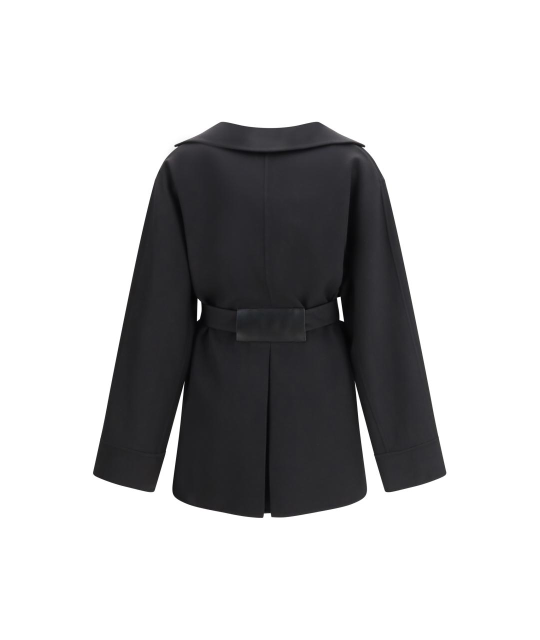 ALAIA Черное шерстяное пальто, фото 2