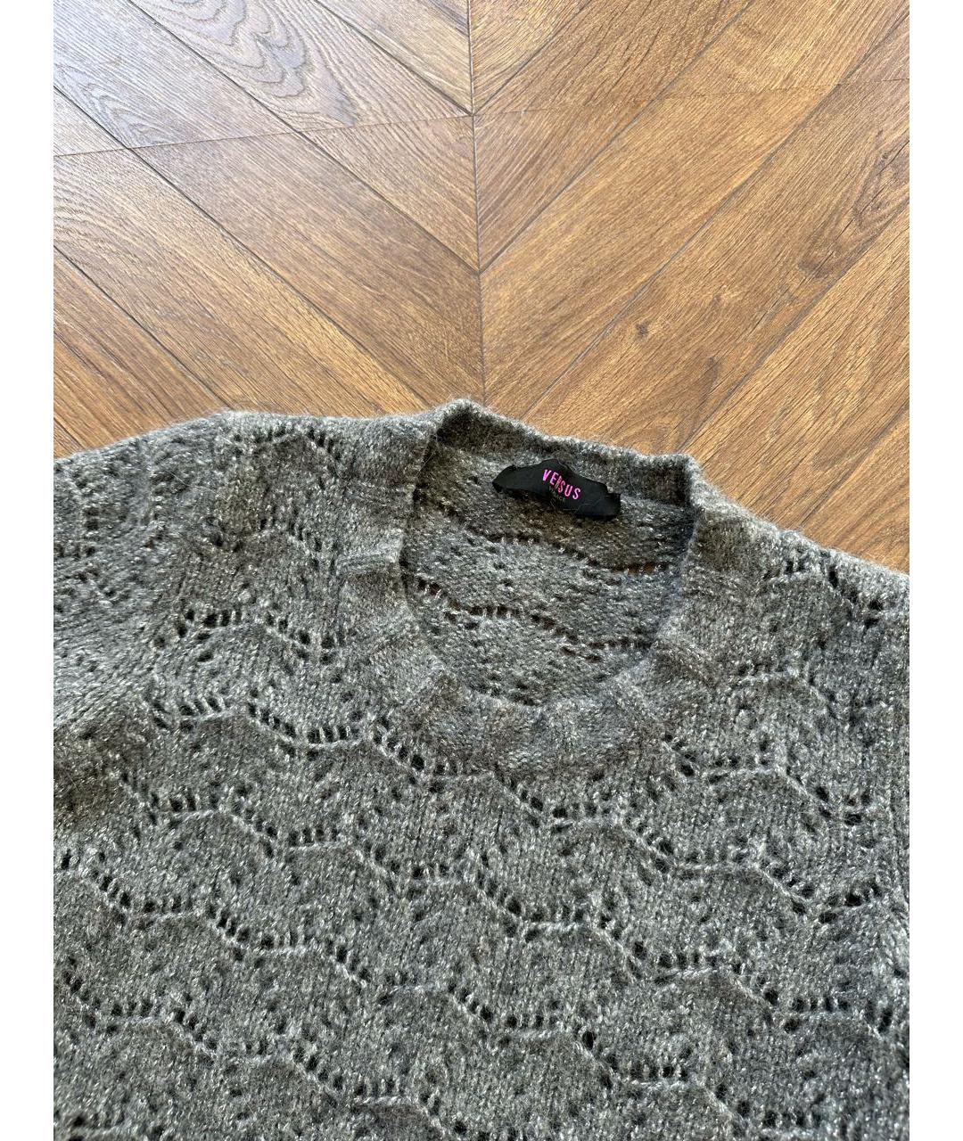 VERSUS VERSACE Серый джемпер / свитер, фото 2