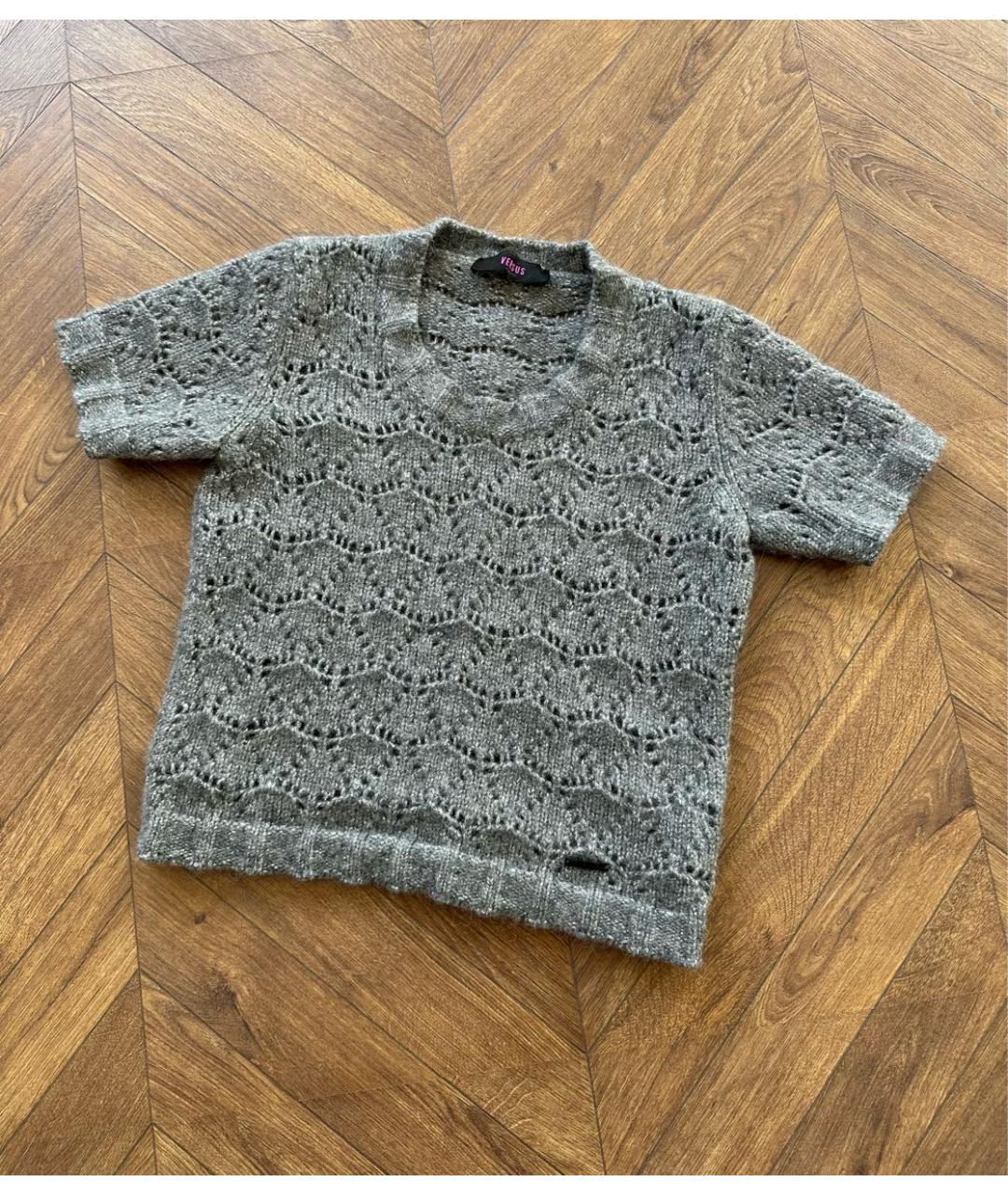 VERSUS VERSACE Серый джемпер / свитер, фото 5