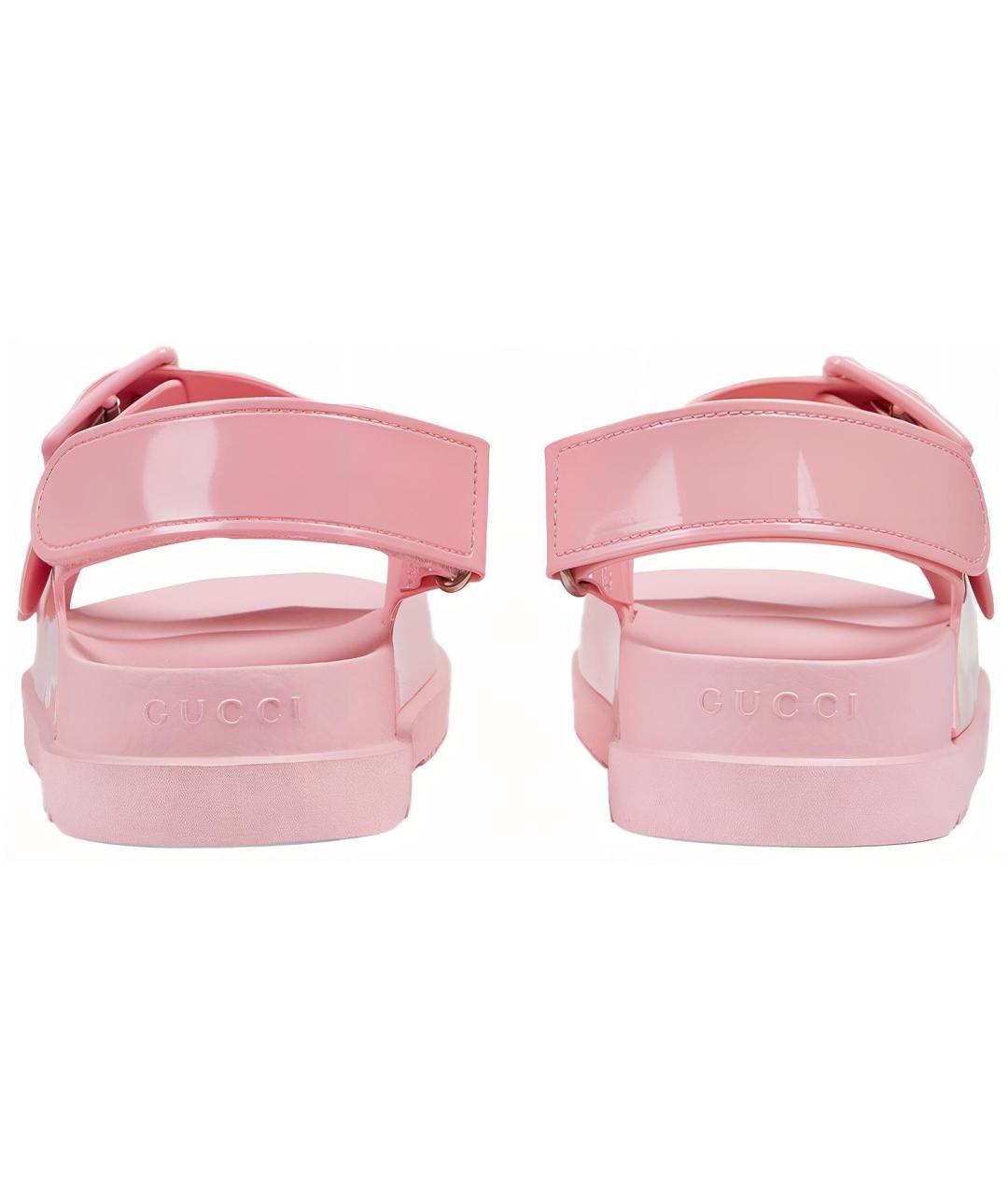 GUCCI Розовые сандалии, фото 5
