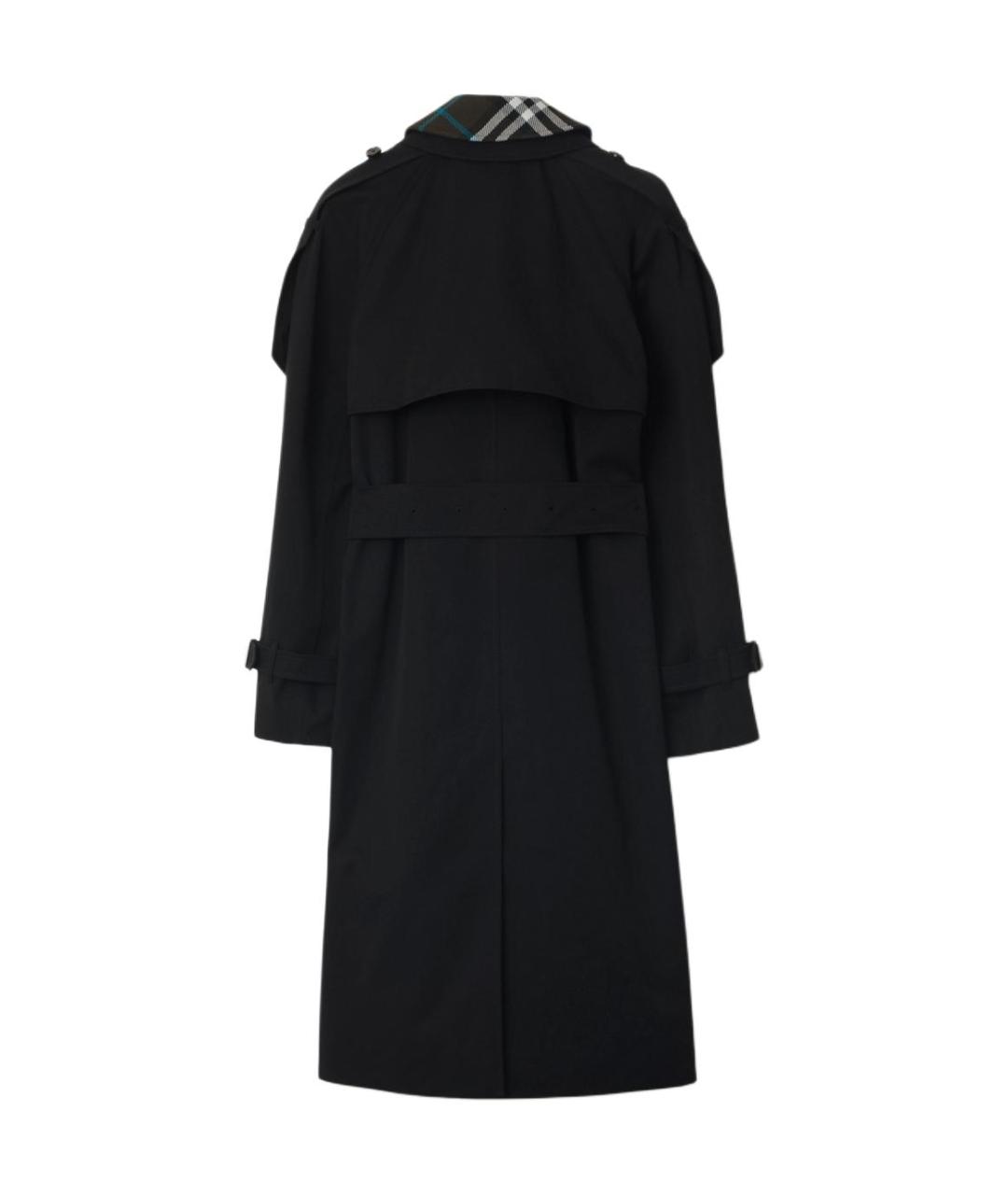 BURBERRY Черный тренч/плащ, фото 3