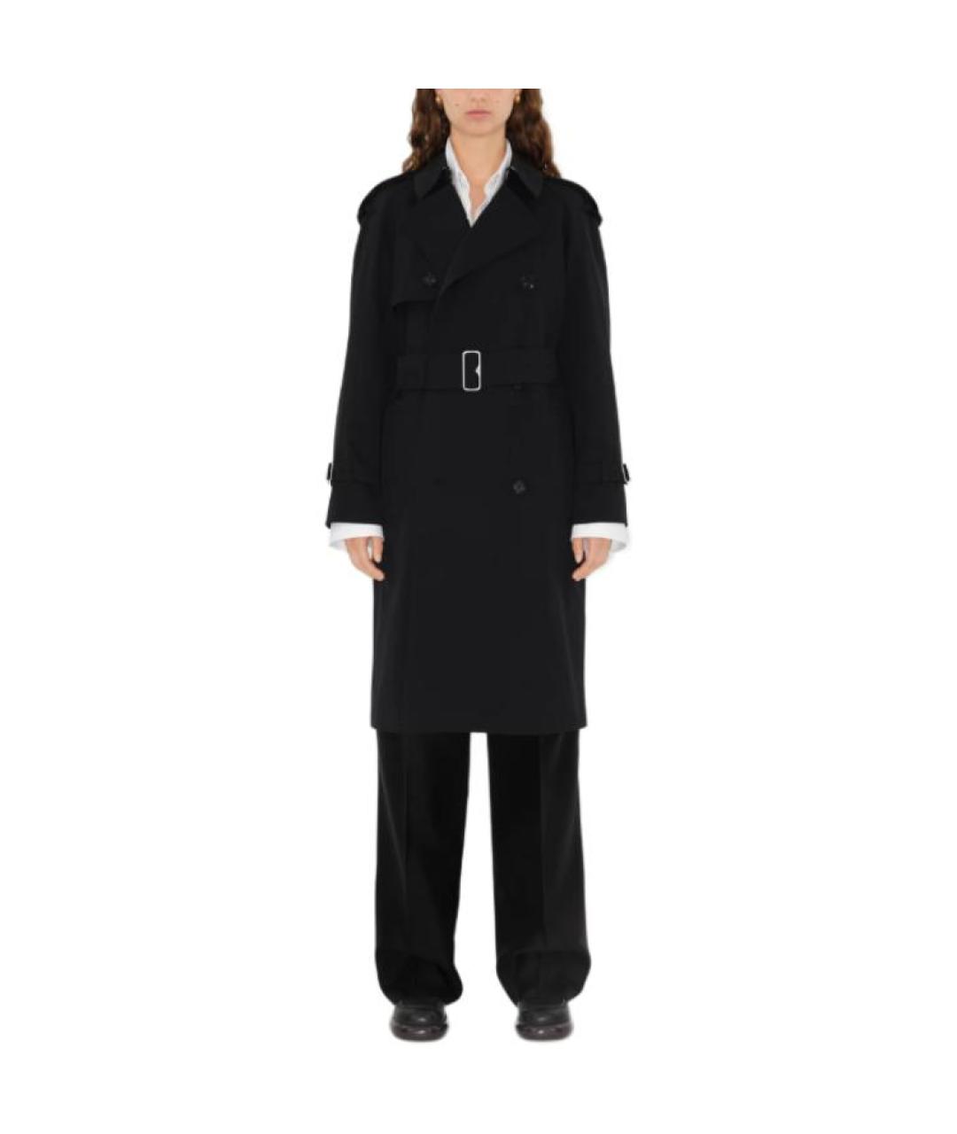 BURBERRY Черный тренч/плащ, фото 4