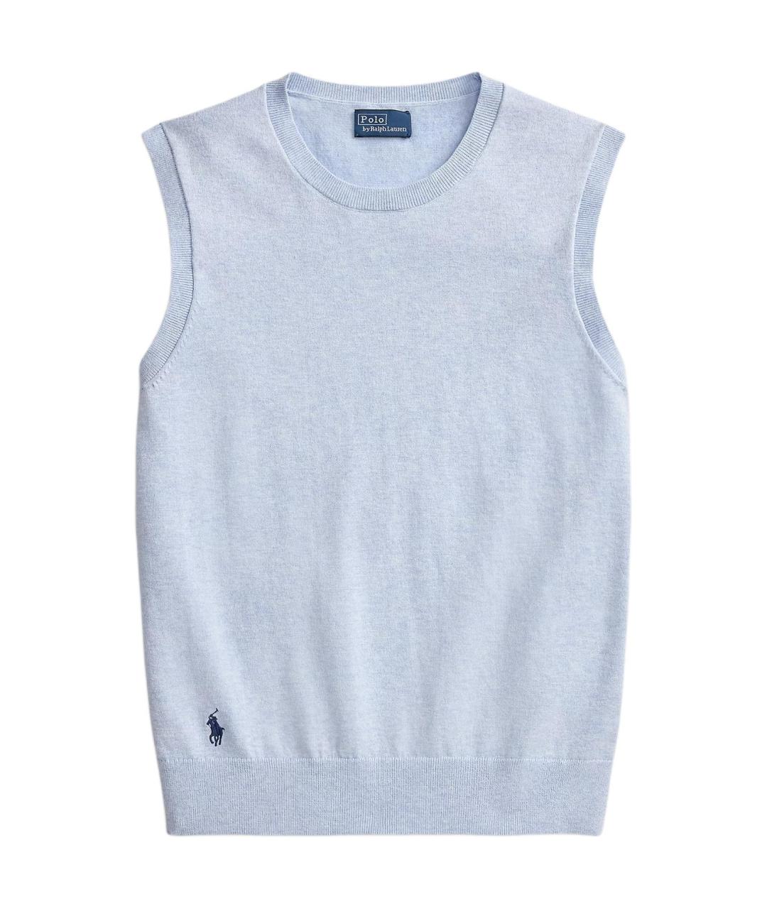 POLO RALPH LAUREN Голубая жилетка, фото 1