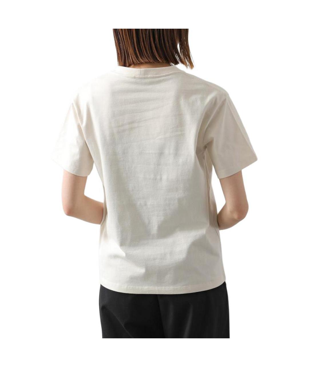 CELINE Бежевая футболка, фото 3