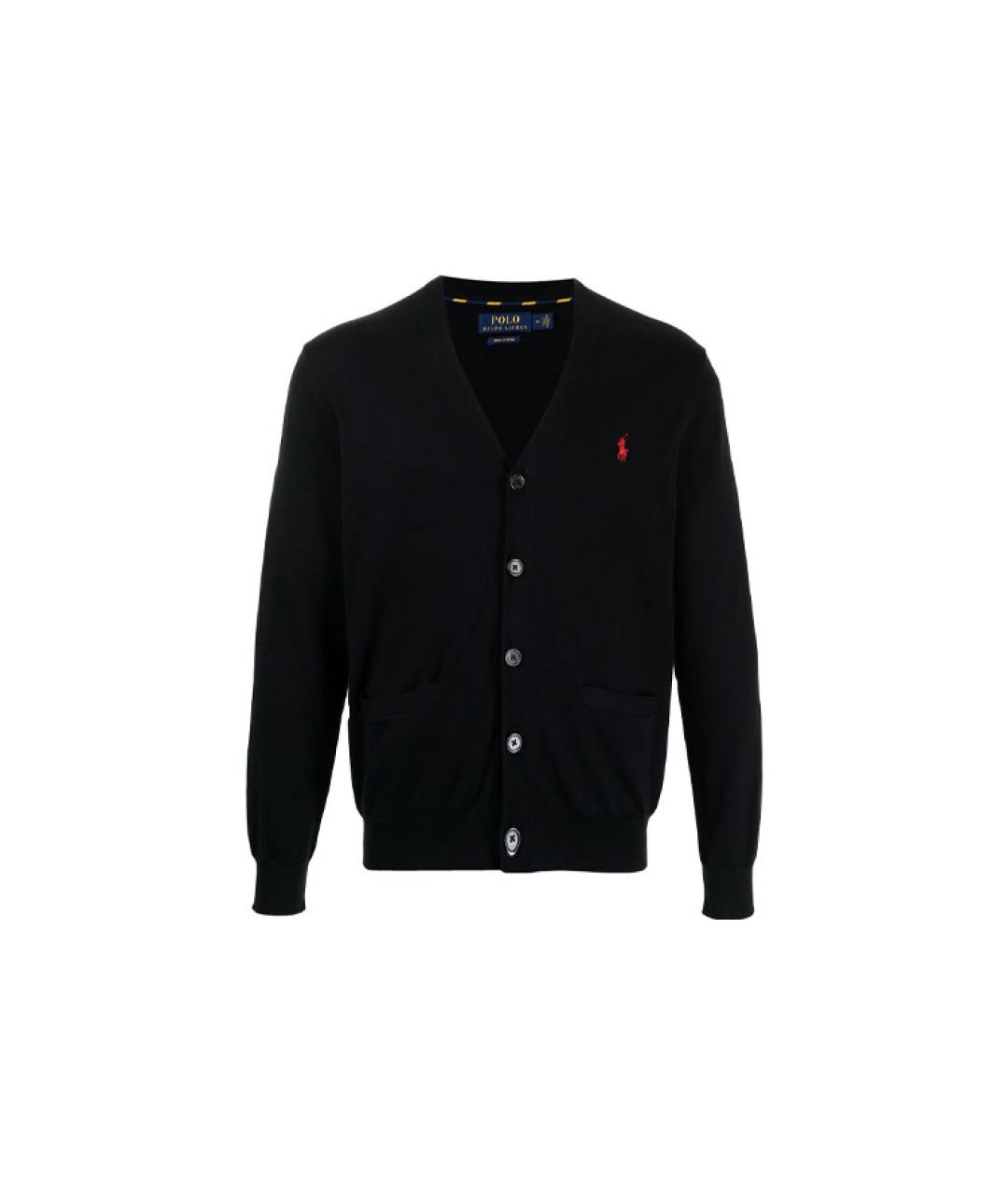 POLO RALPH LAUREN Черный кардиган, фото 5