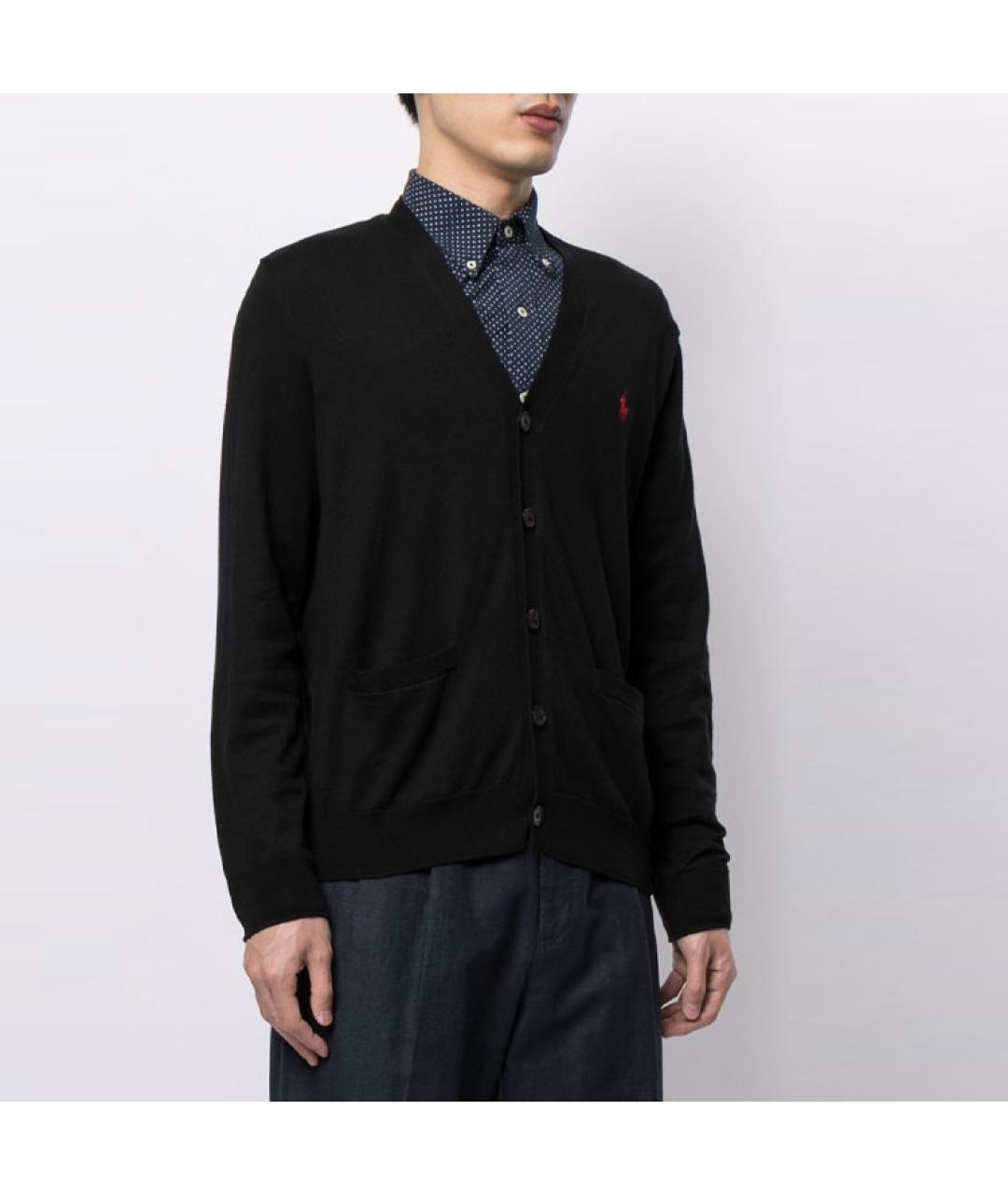 POLO RALPH LAUREN Черный кардиган, фото 2