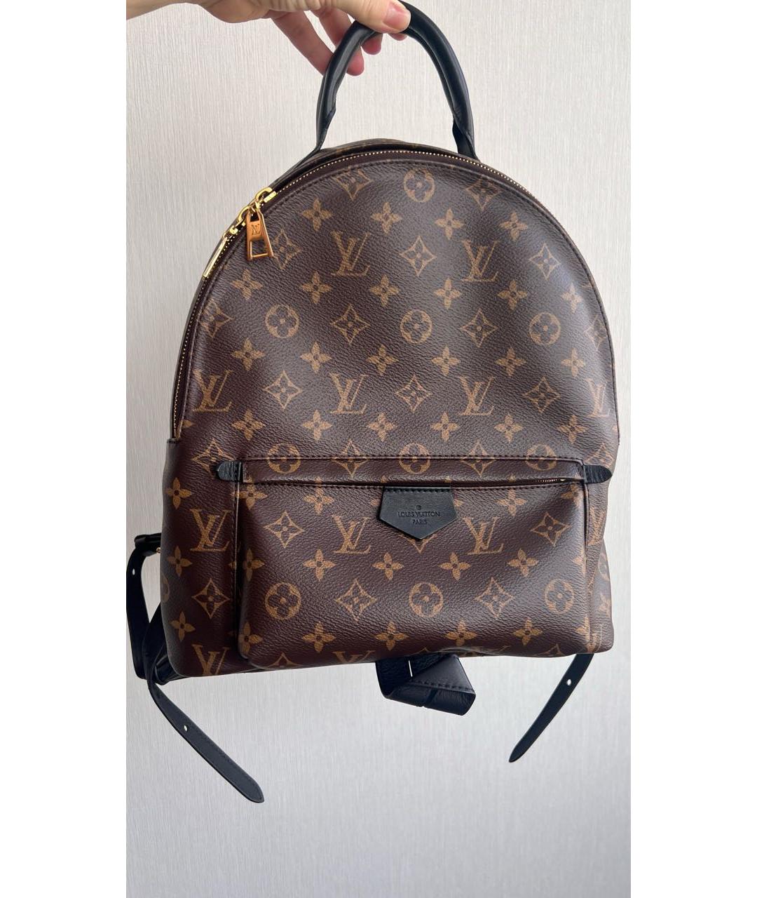 LOUIS VUITTON Коричневый рюкзак, фото 8