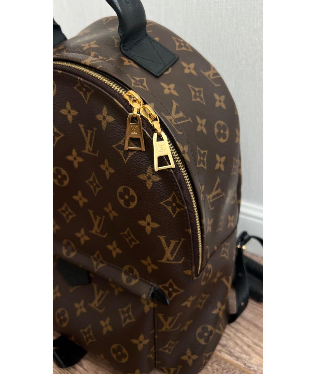 LOUIS VUITTON Коричневый рюкзак, фото 7