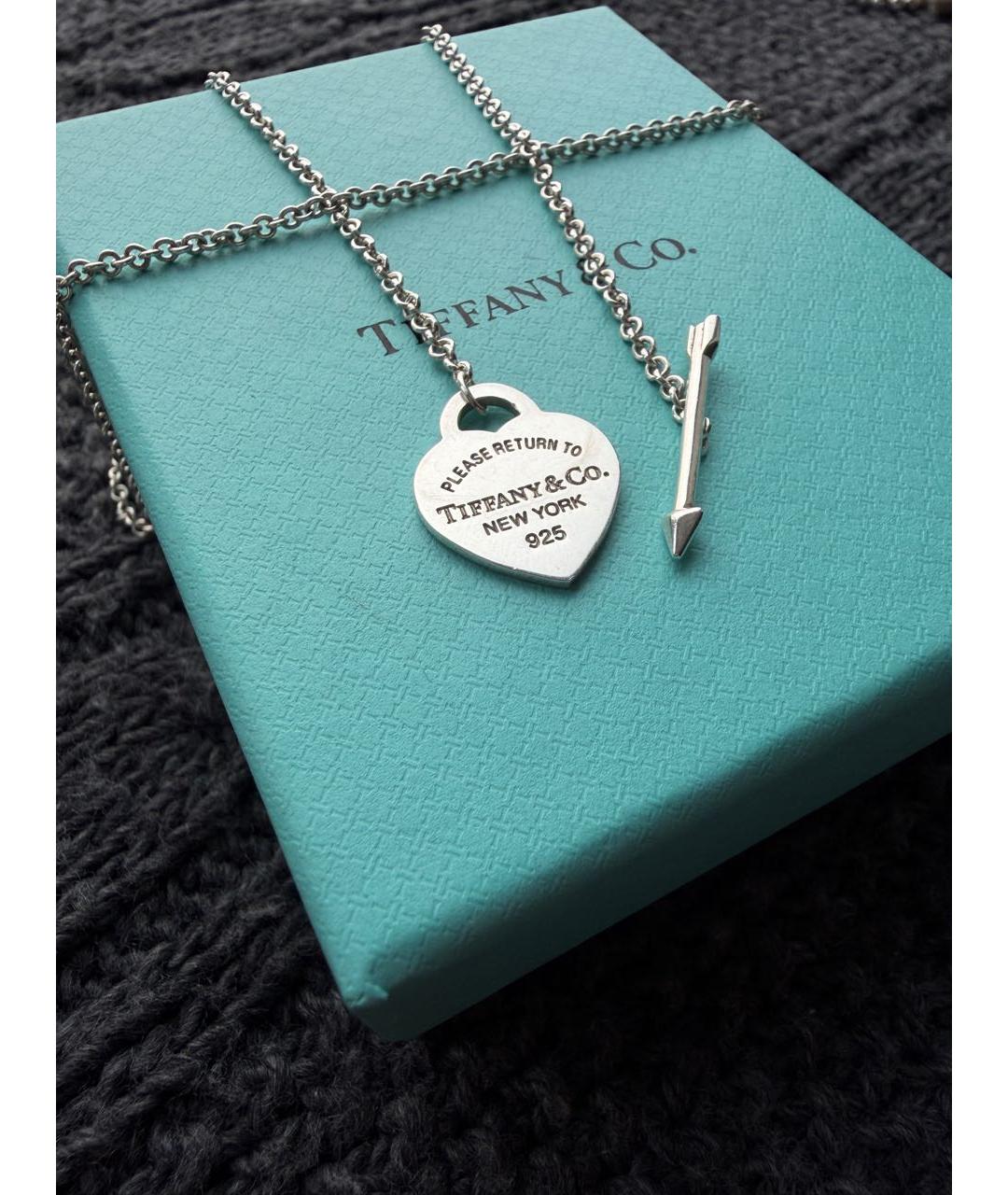 TIFFANY&CO Серебряное серебряное колье, фото 4