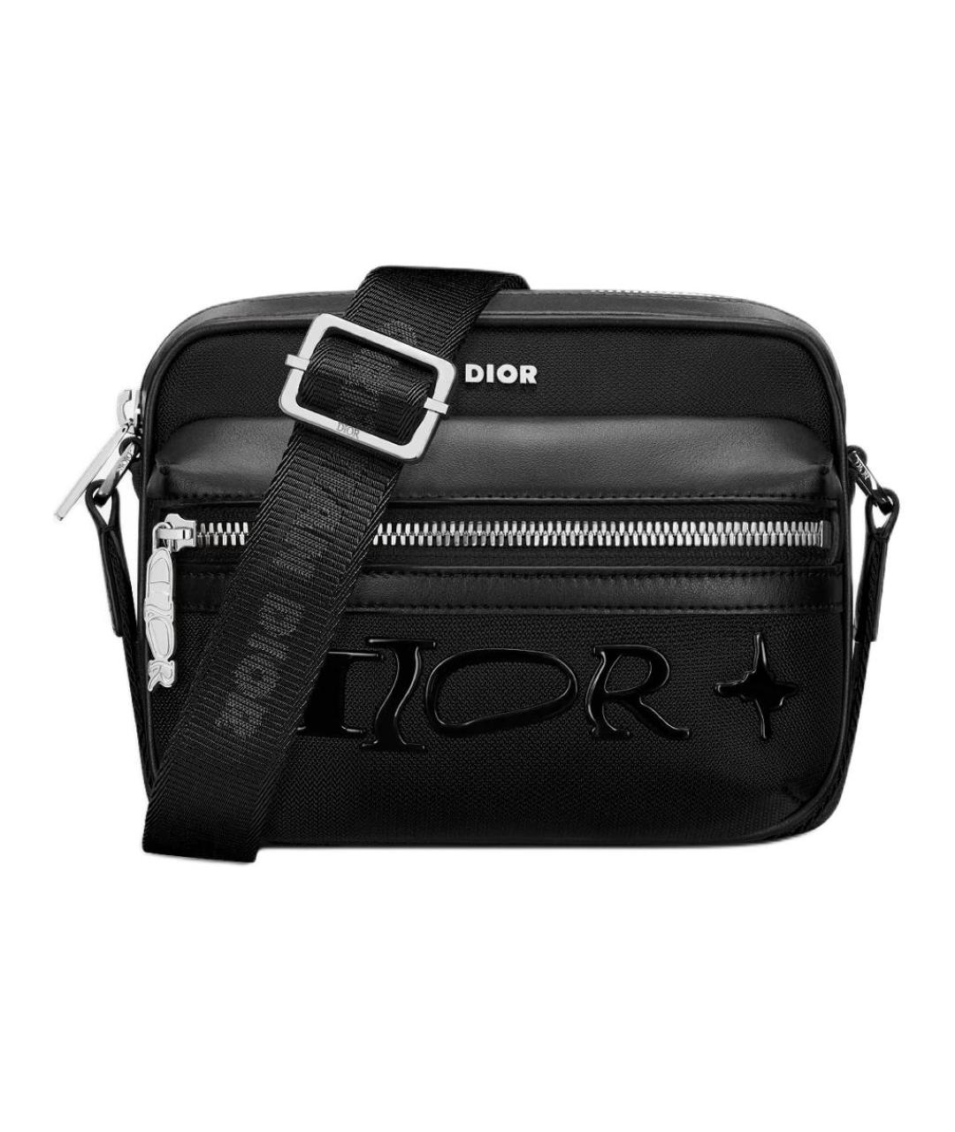 CHRISTIAN DIOR Черная сумка на плечо, фото 1