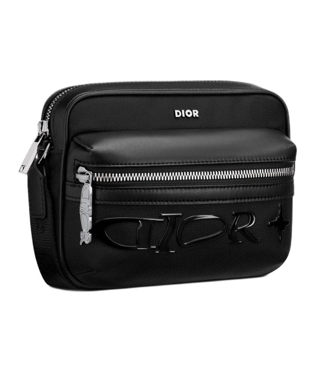 CHRISTIAN DIOR Черная сумка на плечо, фото 2