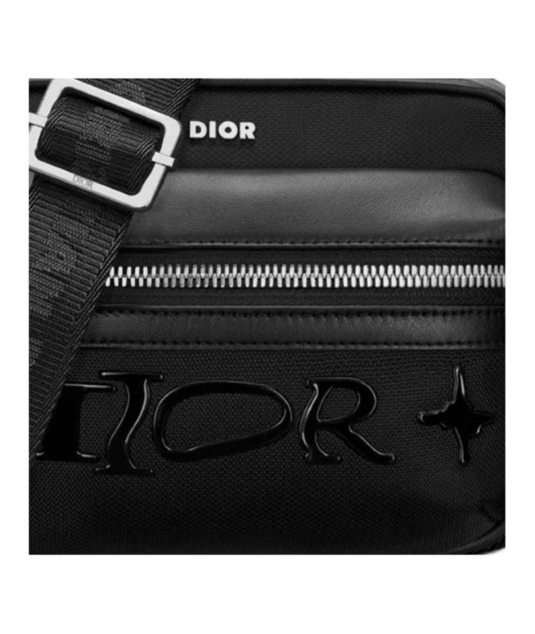 CHRISTIAN DIOR Черная сумка на плечо, фото 4