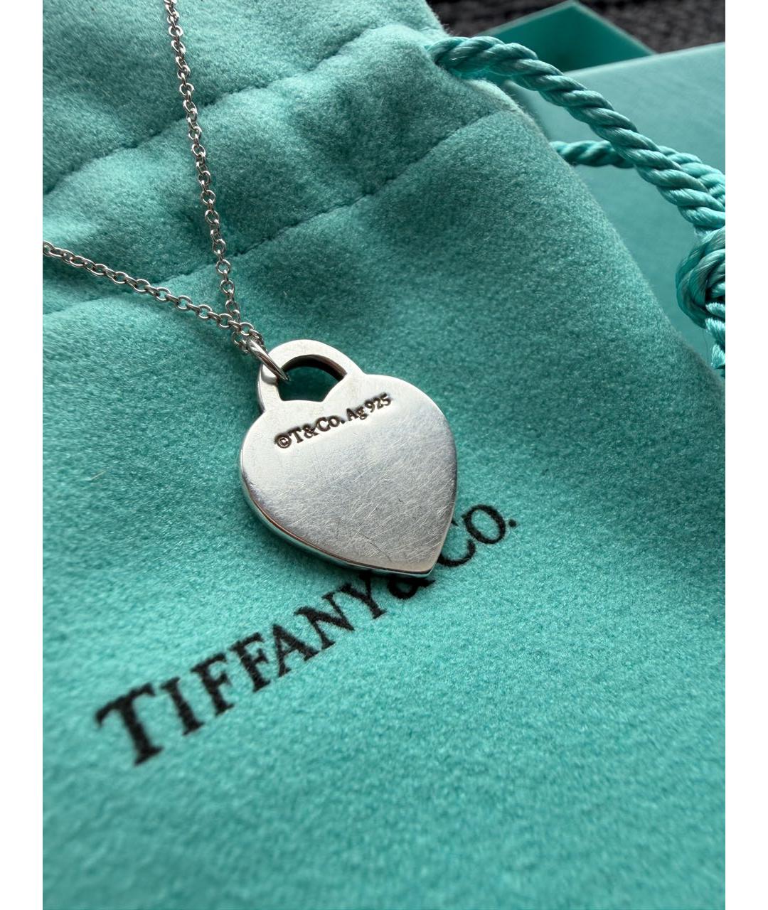 TIFFANY&CO Серебряное серебряное колье, фото 7