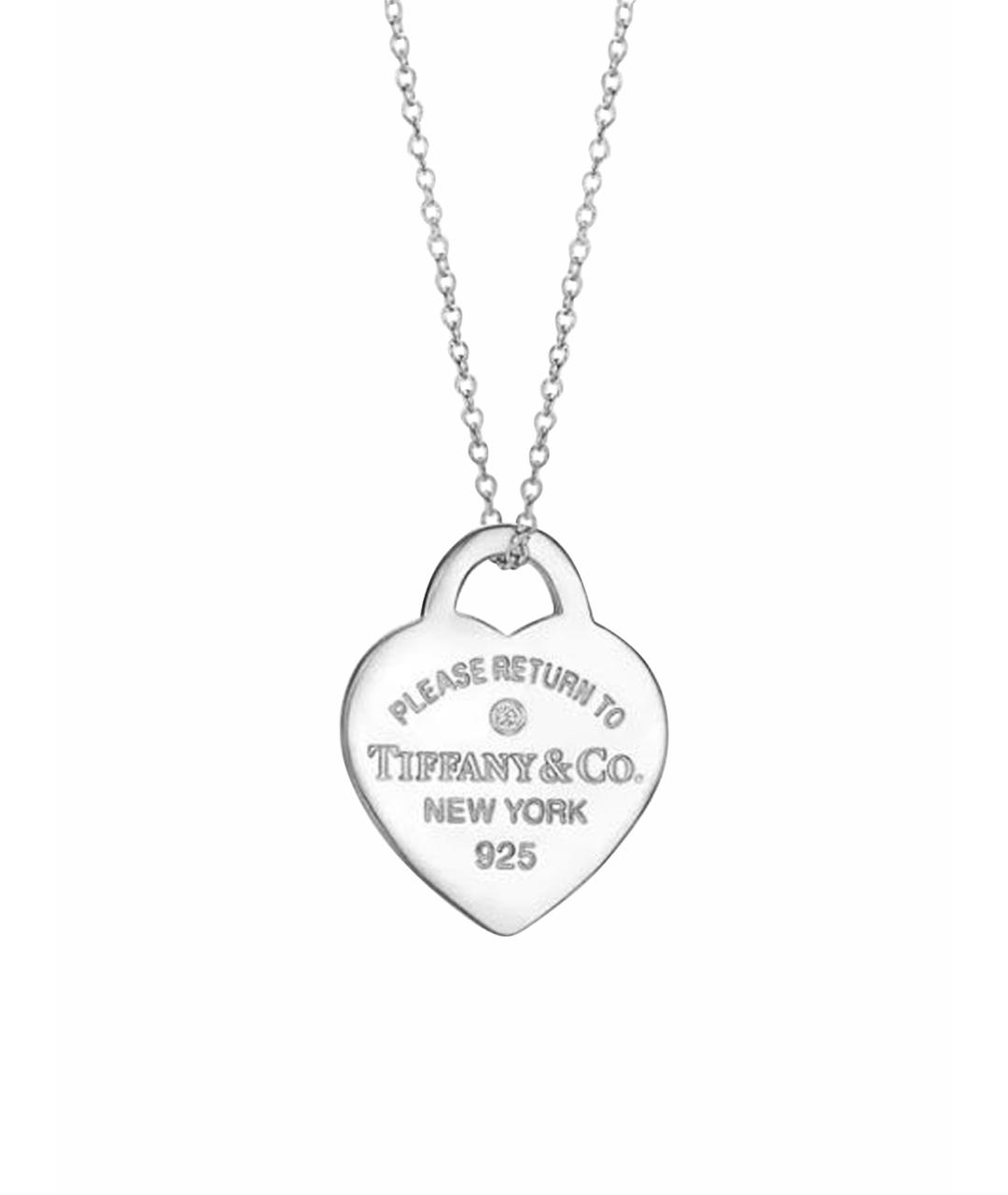 TIFFANY&CO Серебряное серебряное колье, фото 1