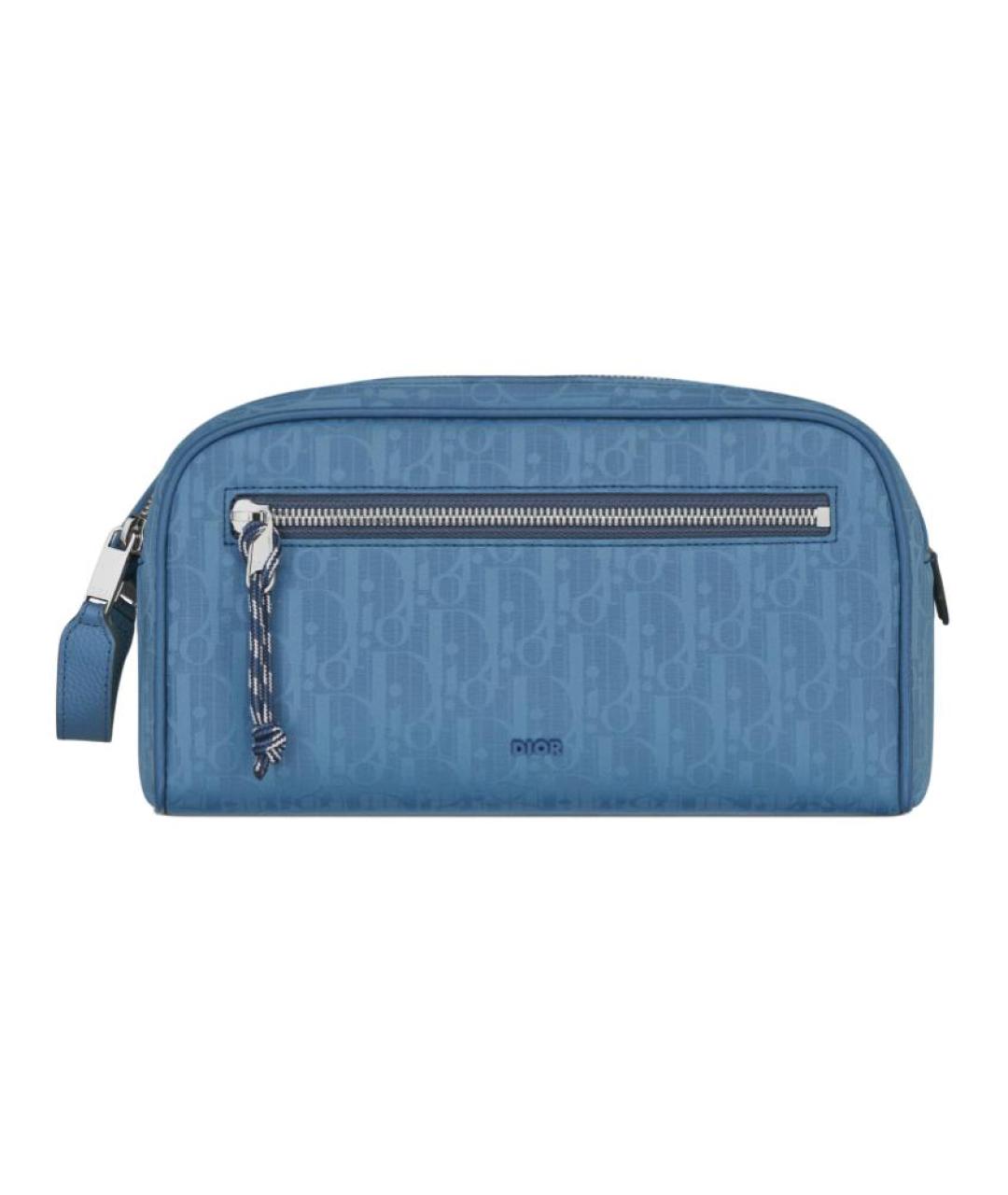 CHRISTIAN DIOR Синяя барсетка, фото 1