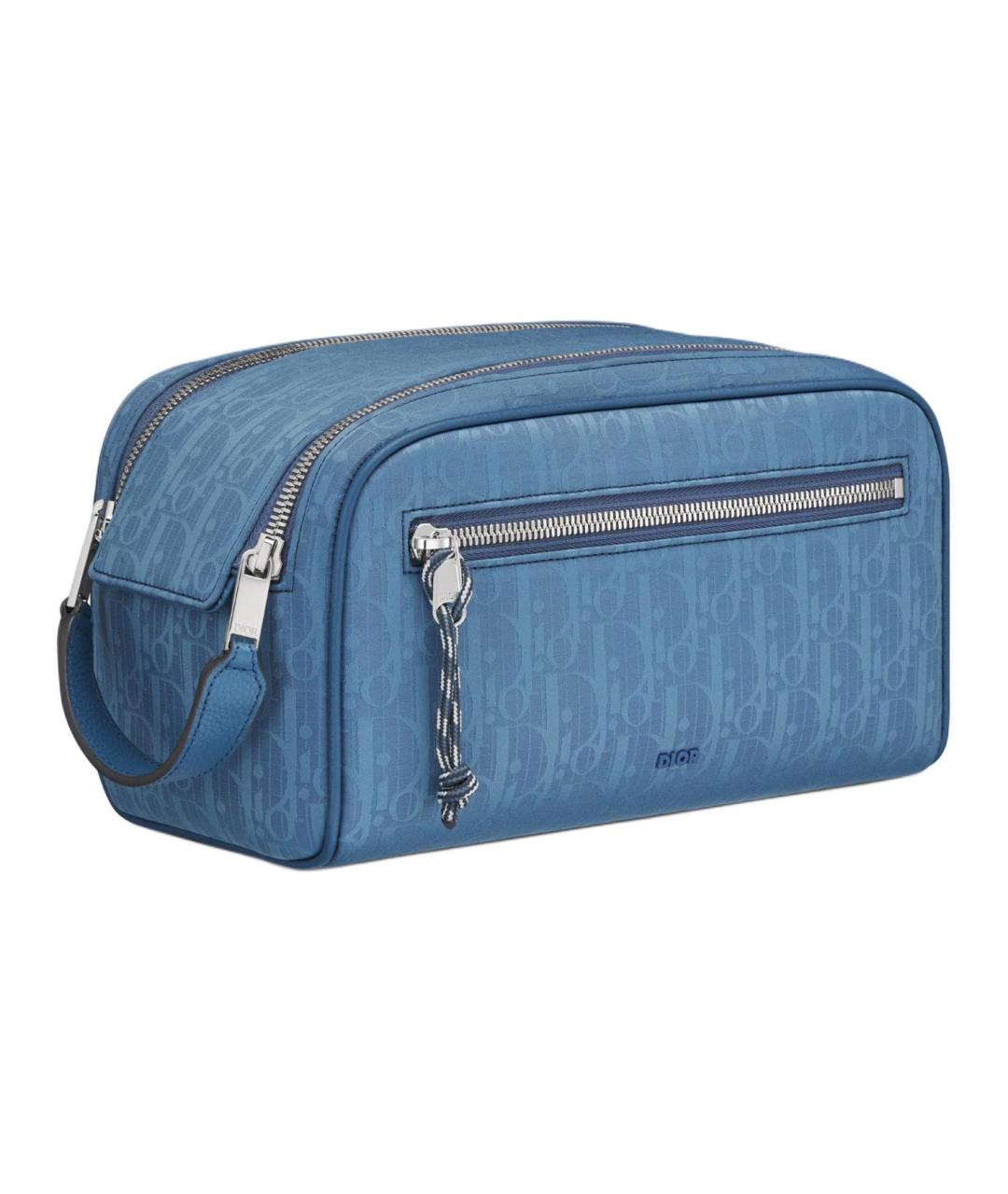 CHRISTIAN DIOR Синяя барсетка, фото 2