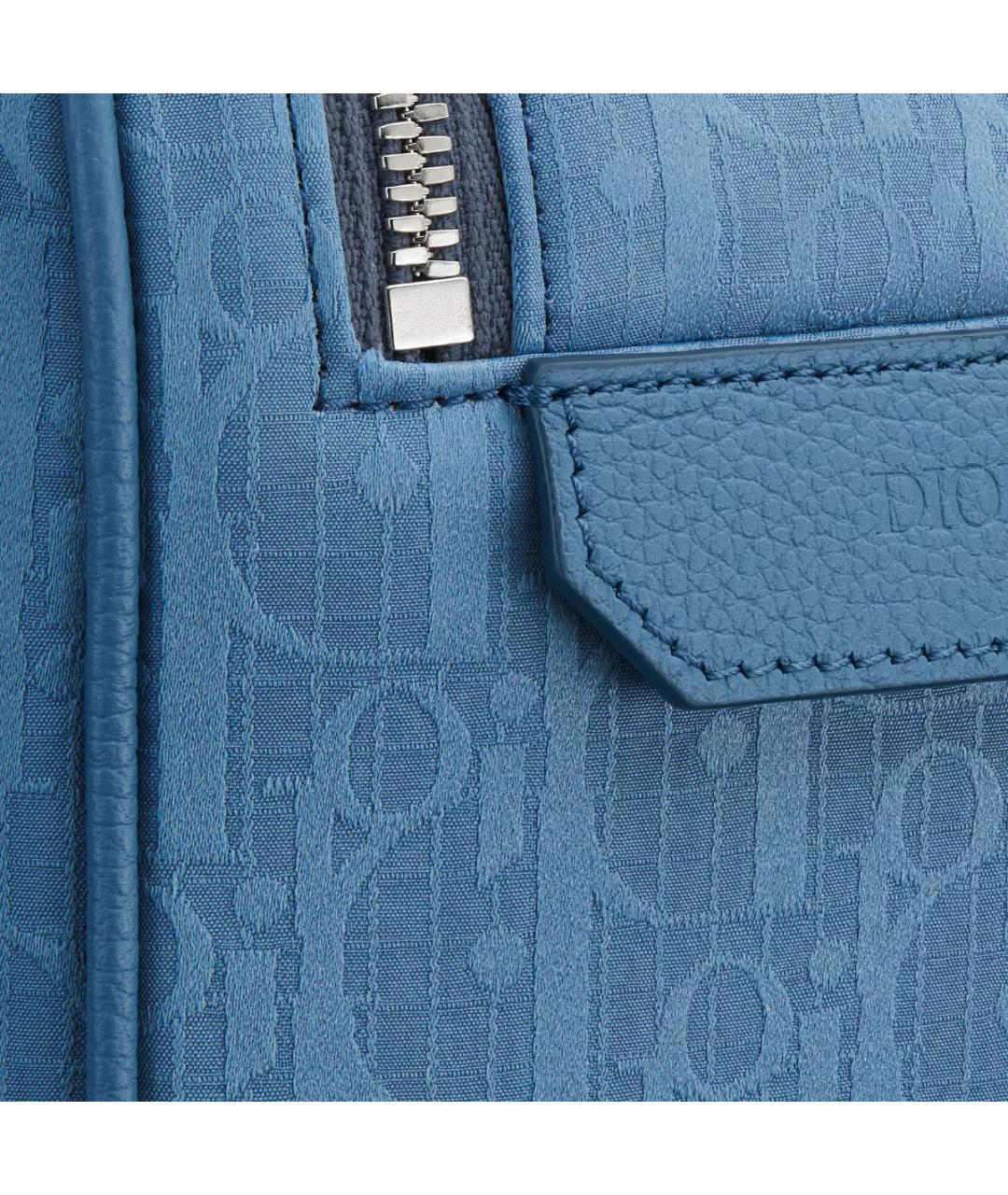 CHRISTIAN DIOR Синяя барсетка, фото 5