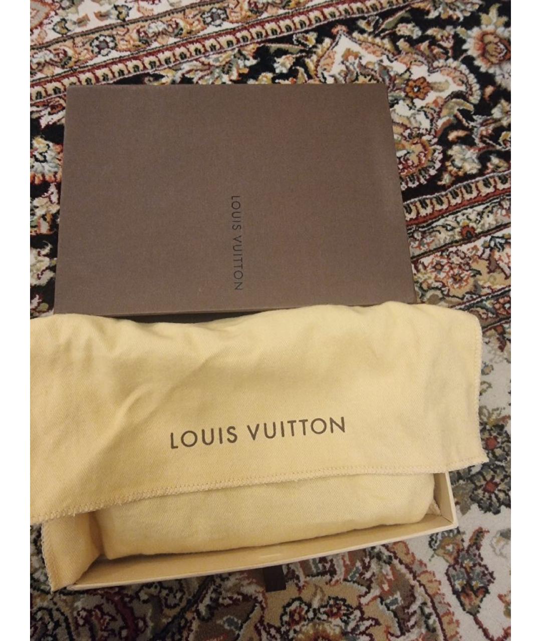 LOUIS VUITTON Коричневая сумка с короткими ручками, фото 3