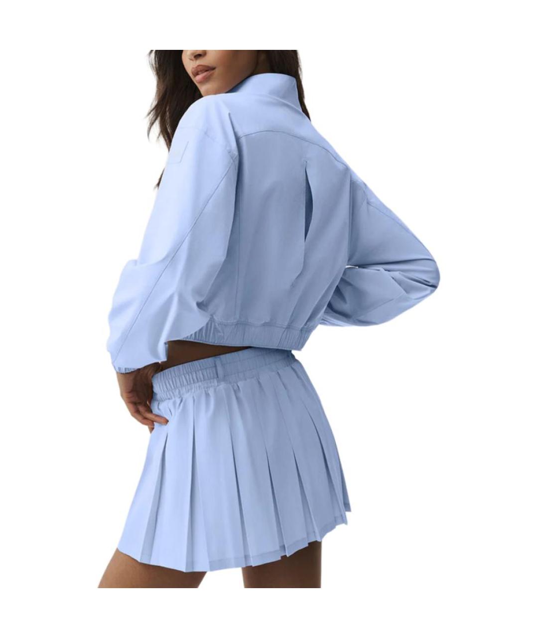 ALO YOGA Голубая куртка, фото 2