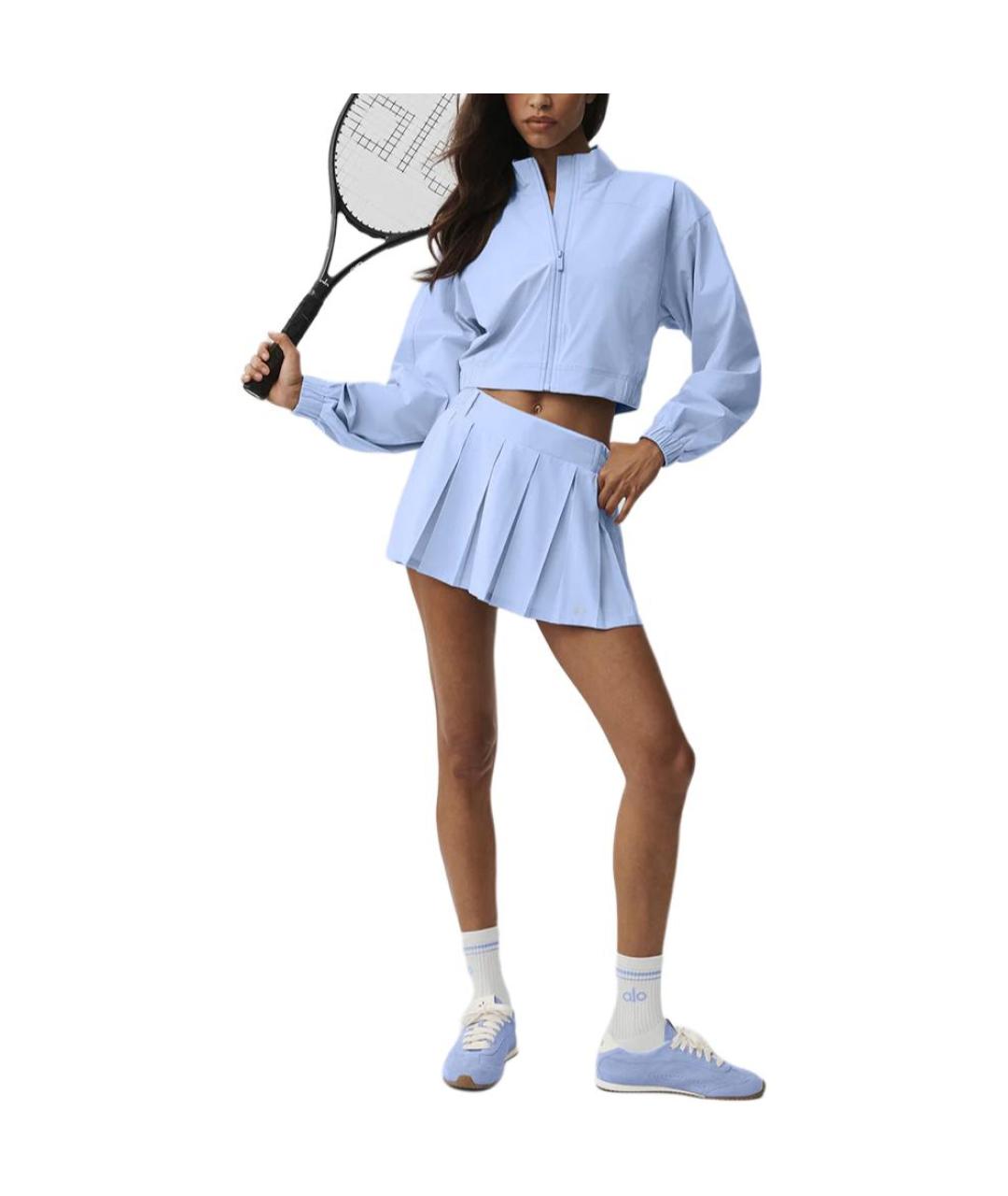 ALO YOGA Голубая куртка, фото 3