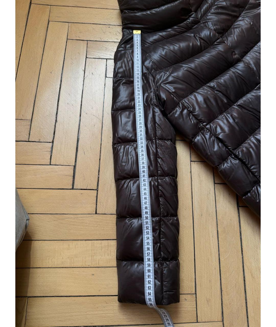 HERNO Коричневый пуховик, фото 4