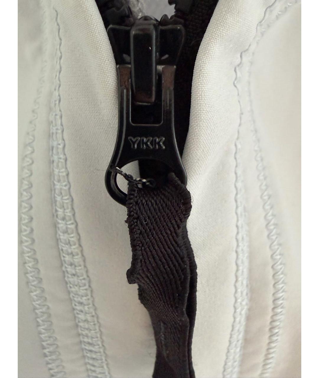 STONE ISLAND Белая полиэстеровая куртка, фото 4