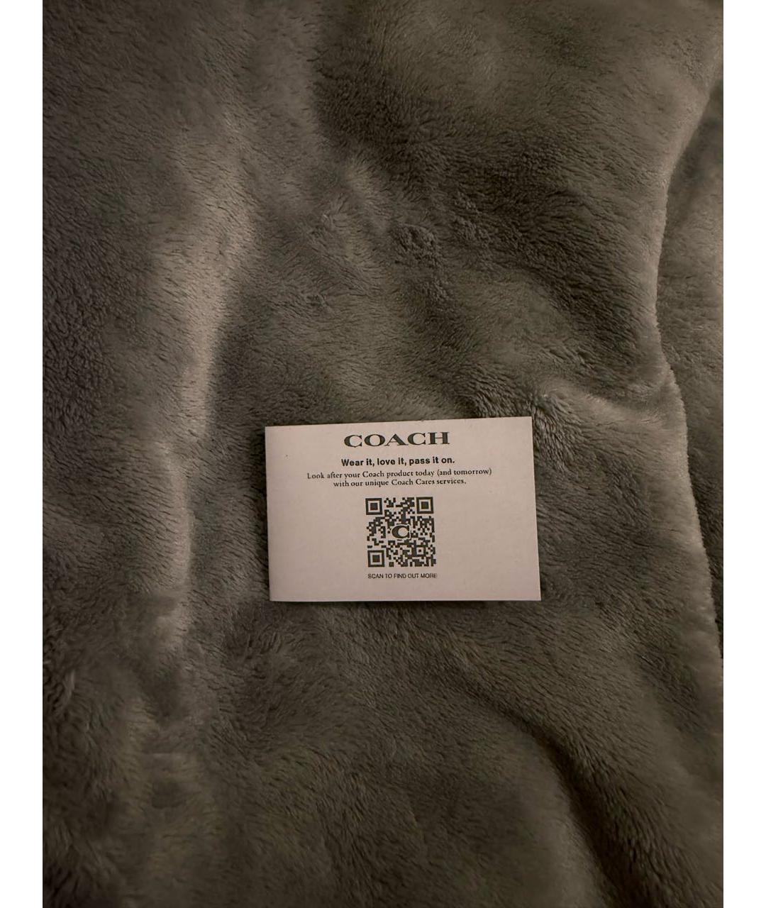 COACH Коричневая сумка через плечо, фото 5