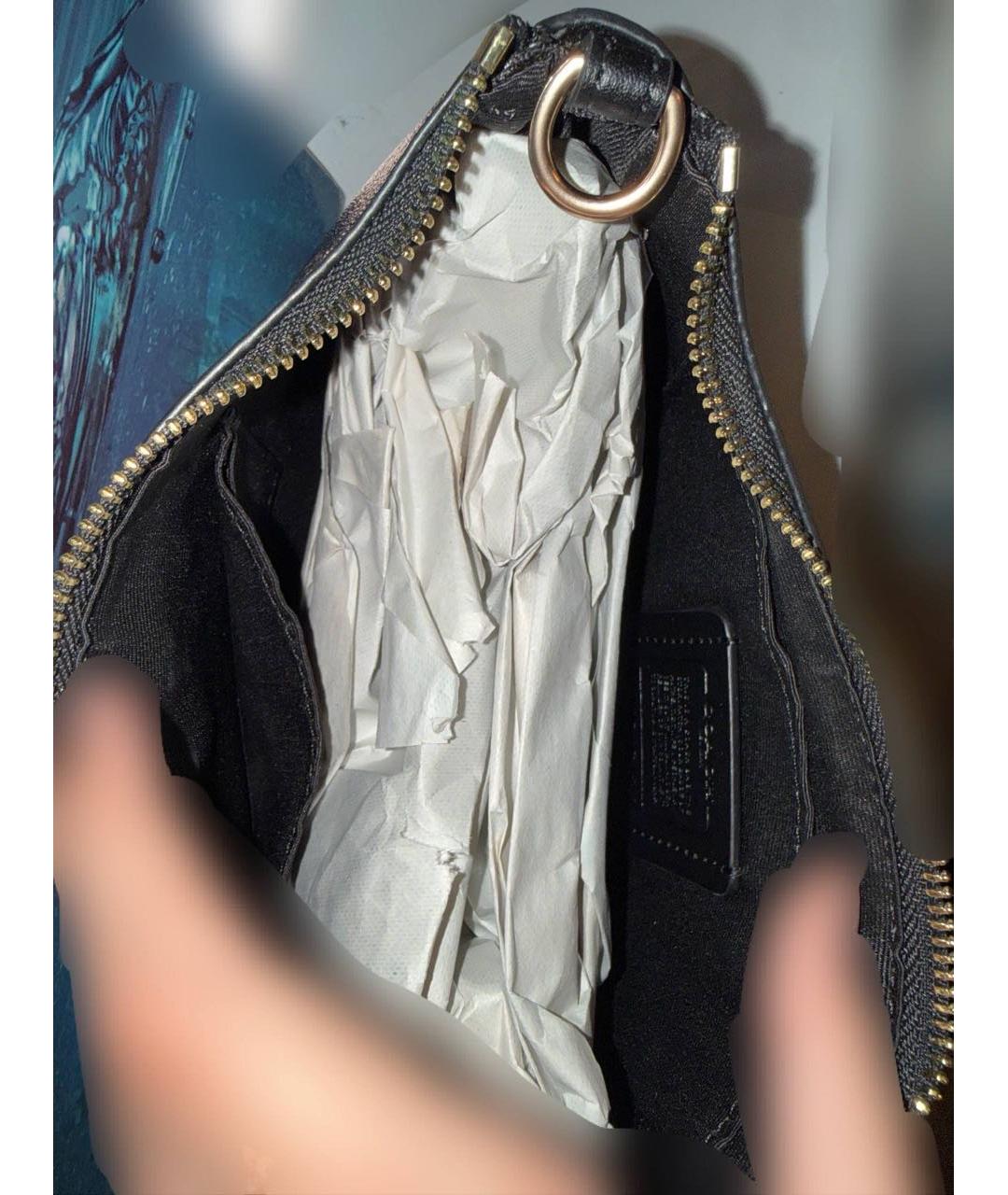 COACH Коричневая сумка через плечо, фото 4