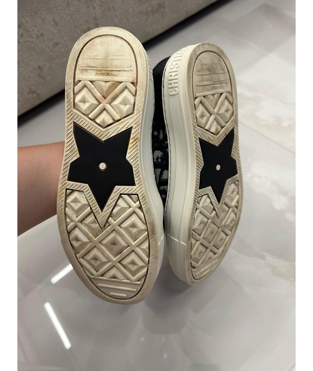 CHRISTIAN DIOR Темно-синие кеды, фото 5