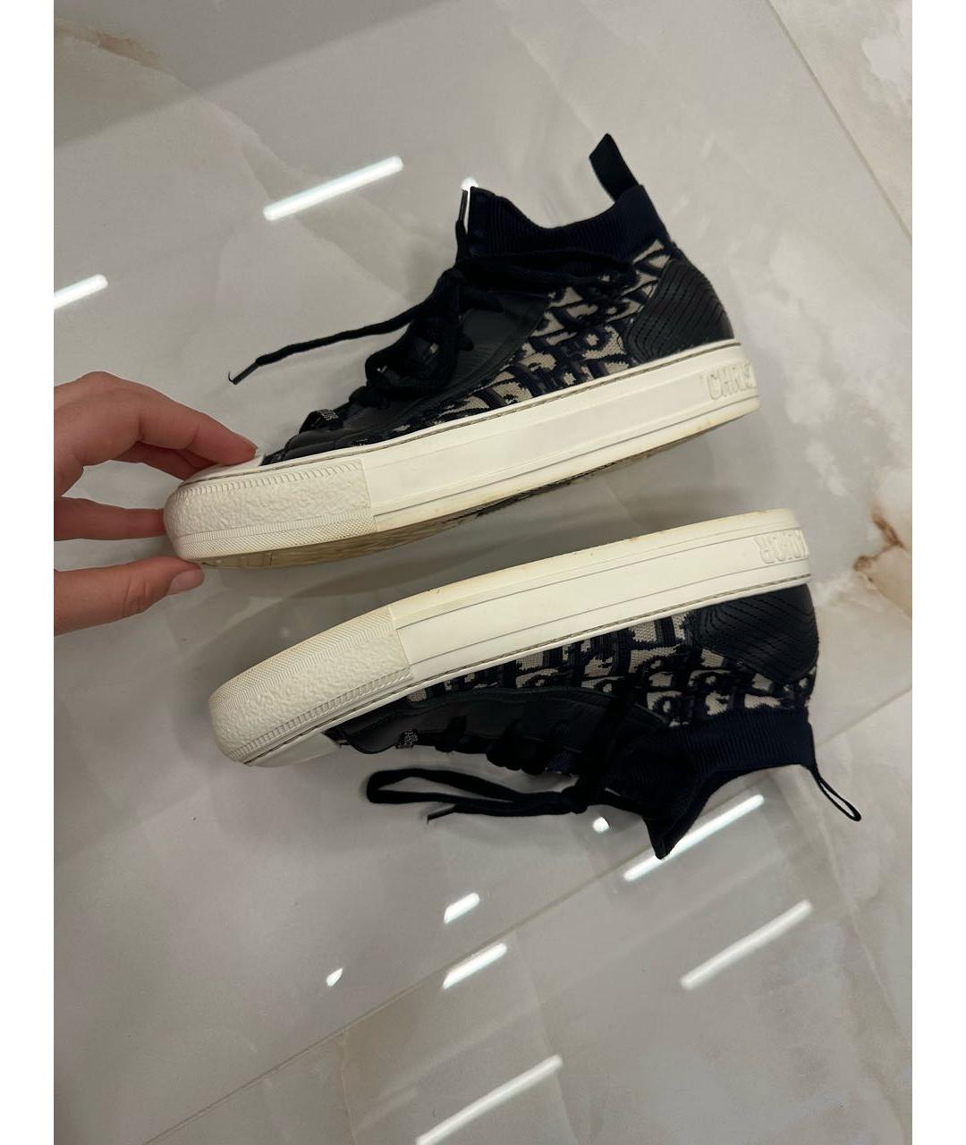 CHRISTIAN DIOR Темно-синие кеды, фото 7