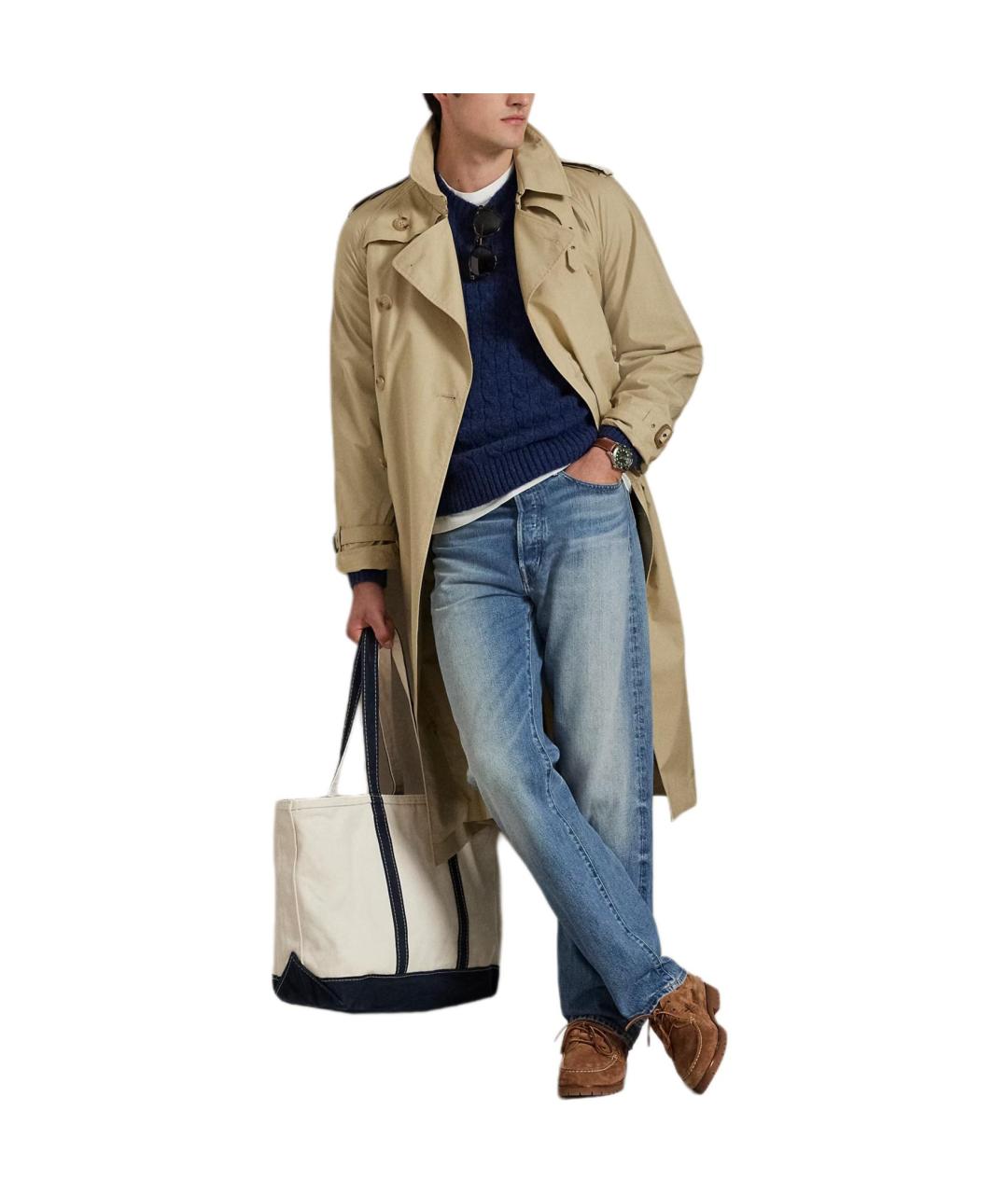 POLO RALPH LAUREN Синий джемпер / свитер, фото 2