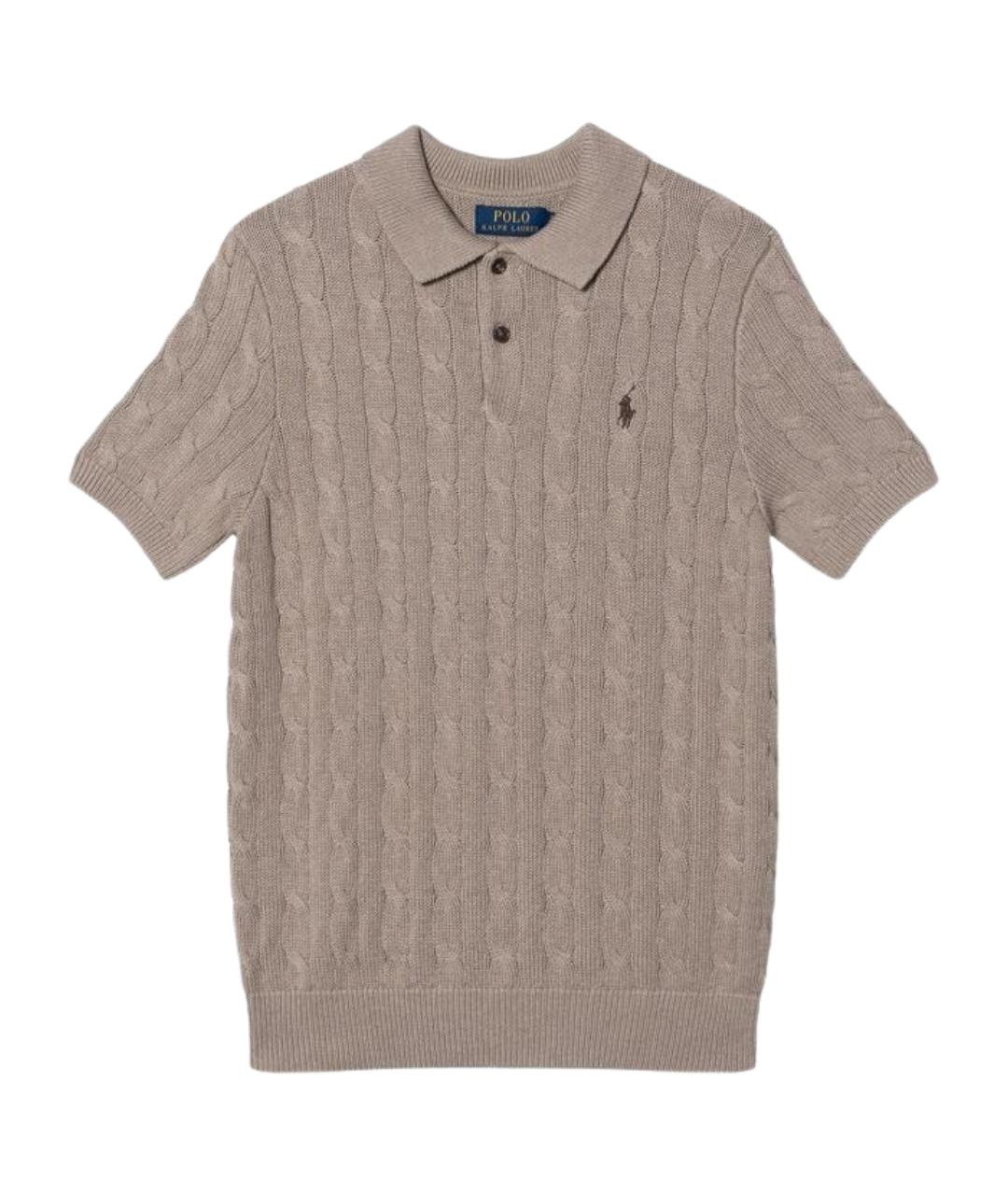 POLO RALPH LAUREN Коричневый джемпер / свитер, фото 1