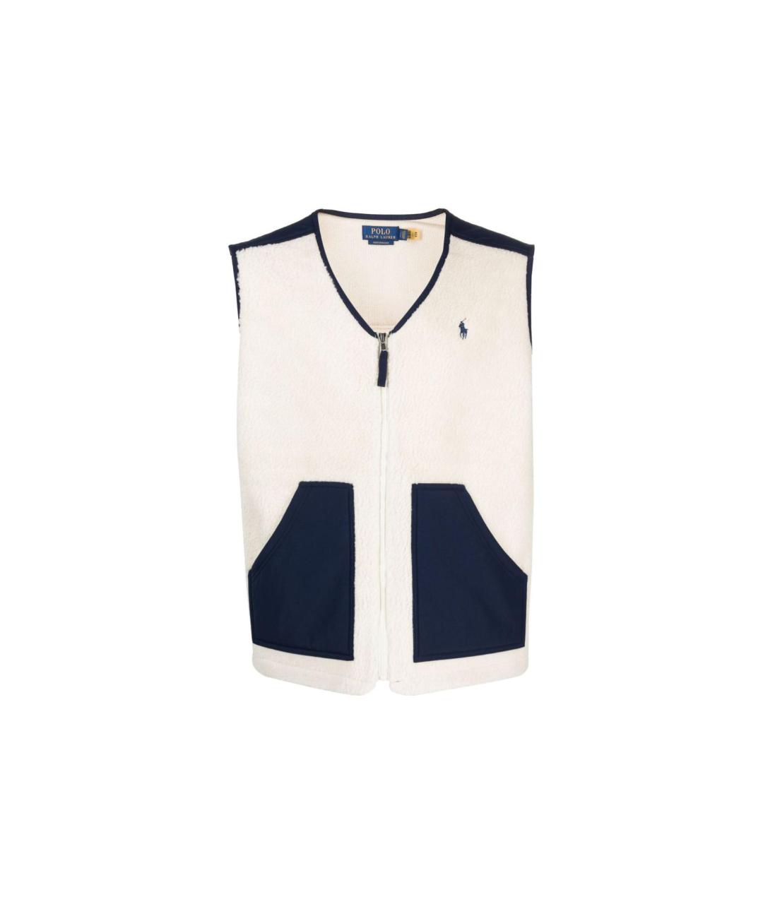 POLO RALPH LAUREN Белый жилет, фото 5