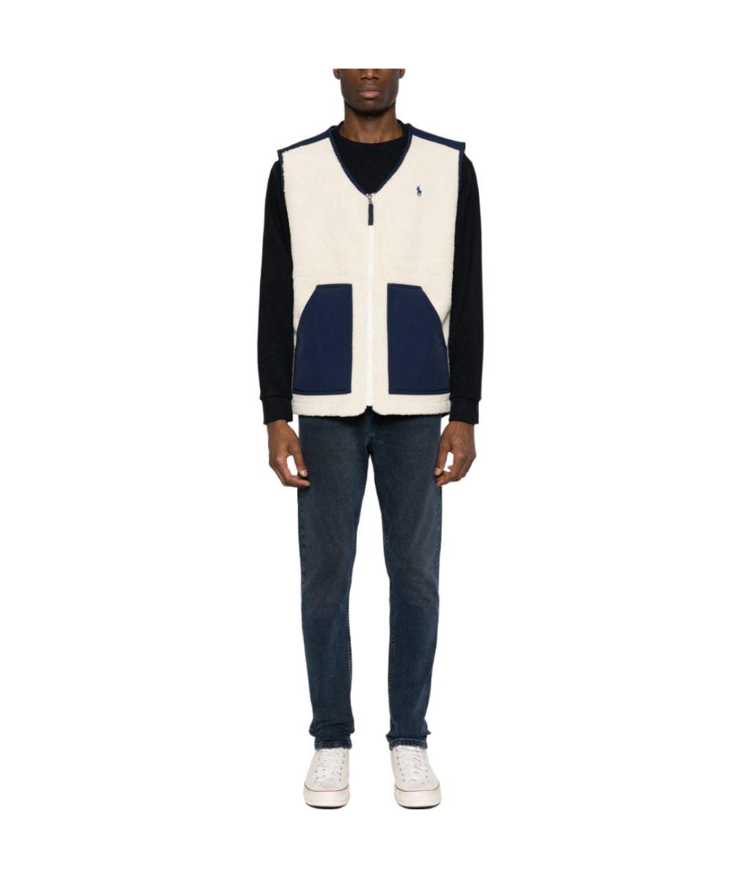 POLO RALPH LAUREN Белый жилет, фото 2