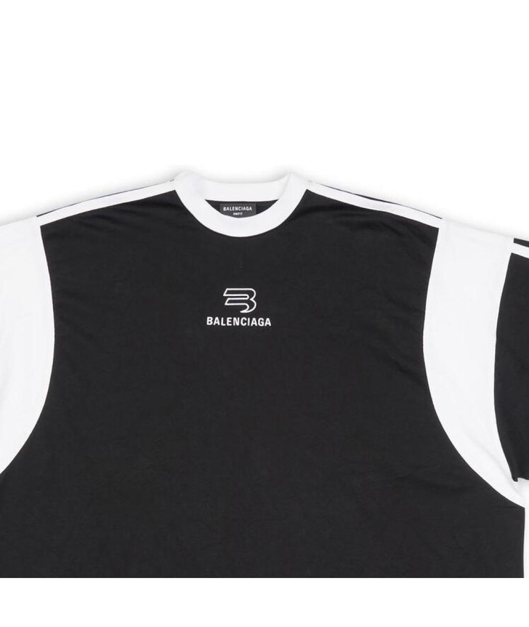 BALENCIAGA Черная футболка, фото 5