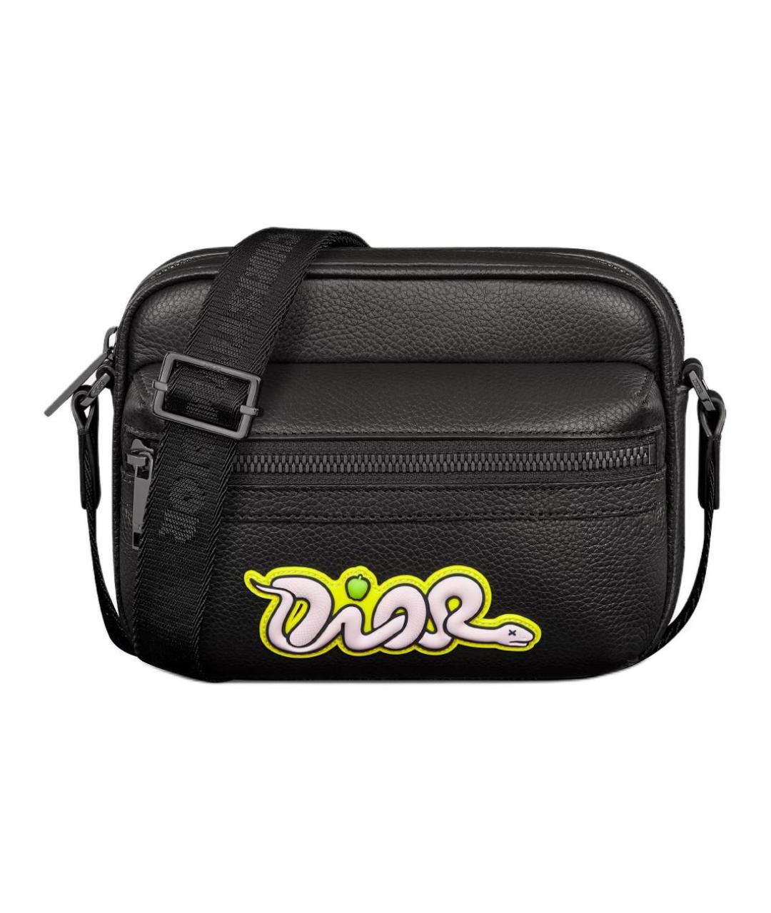 CHRISTIAN DIOR Черная сумка на плечо, фото 1