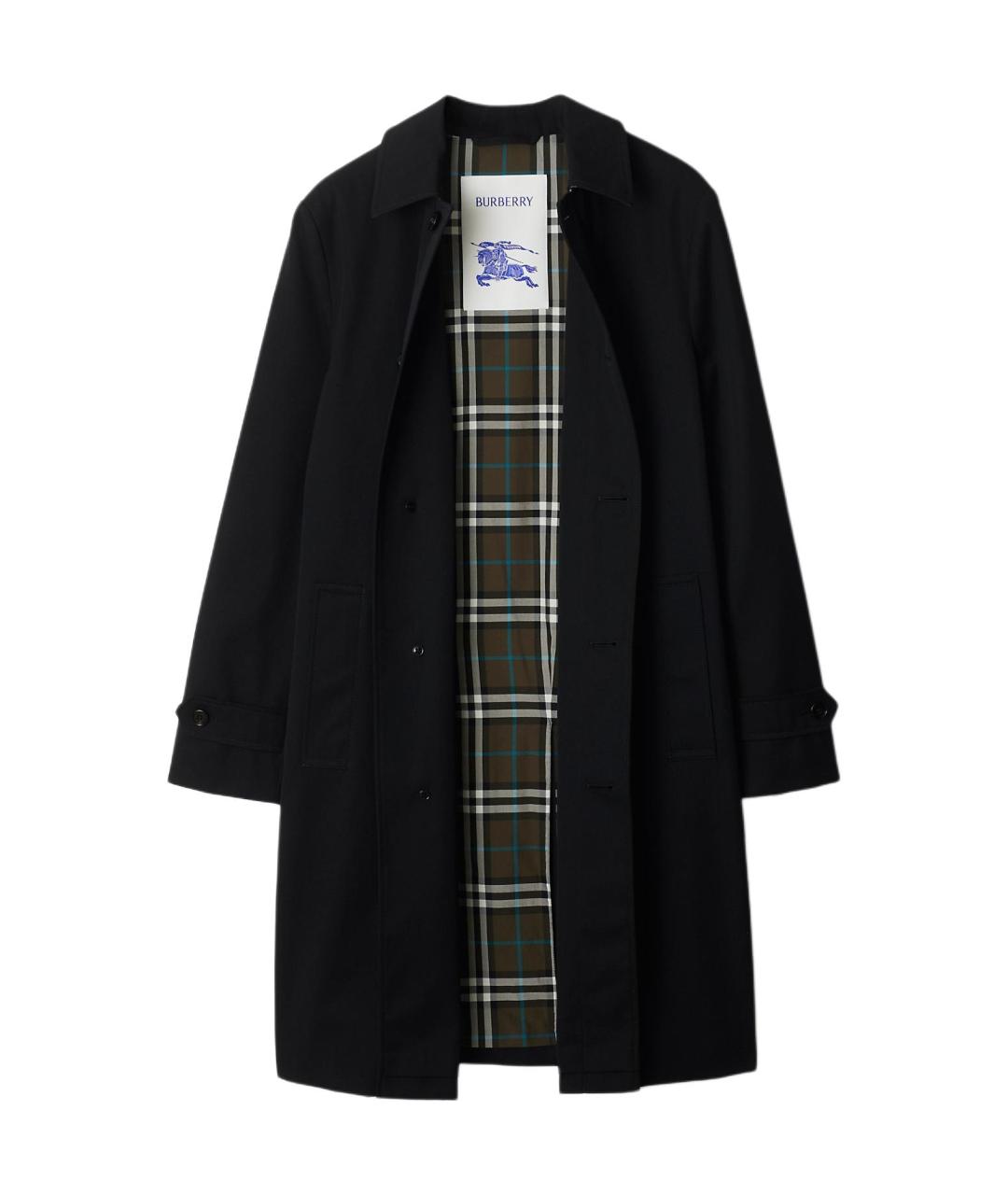 BURBERRY Черный тренч / плащ, фото 2